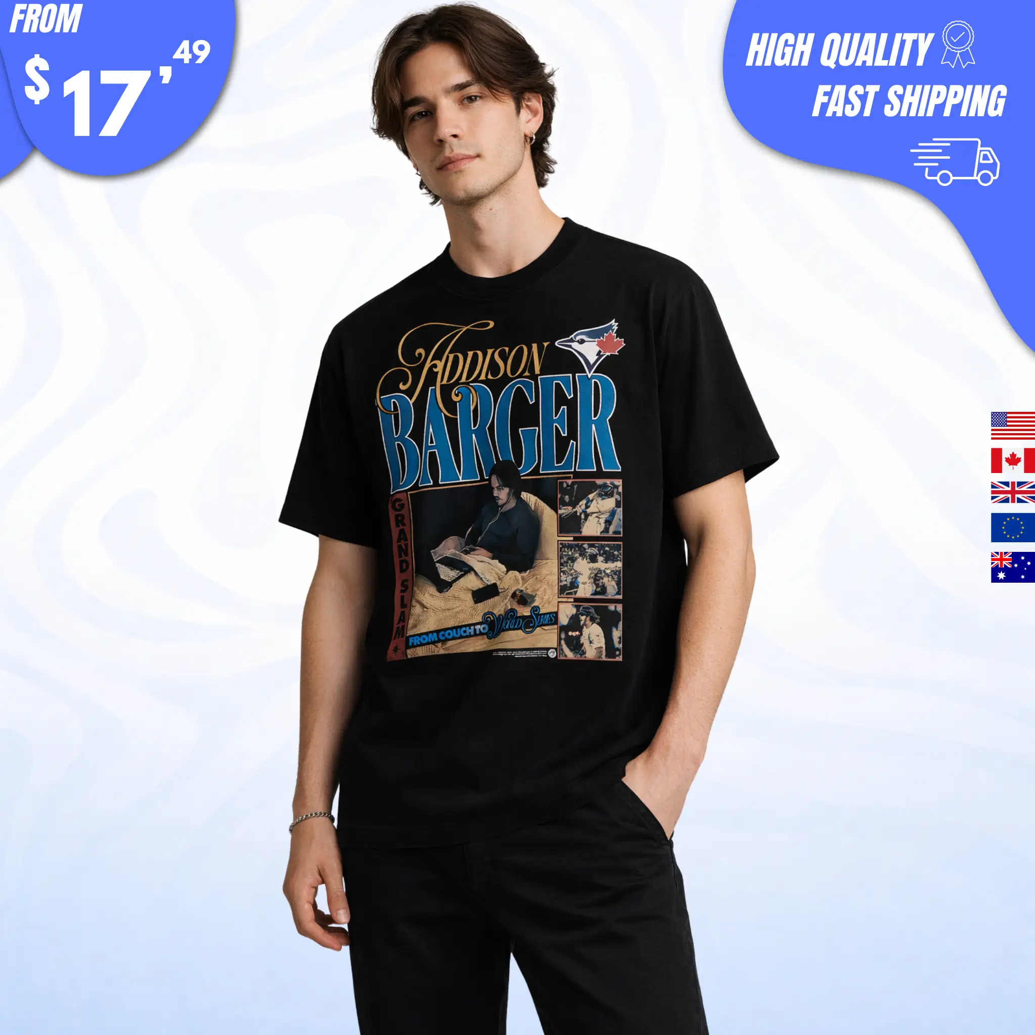 Addison Barger From Couch to World Series Shirt
