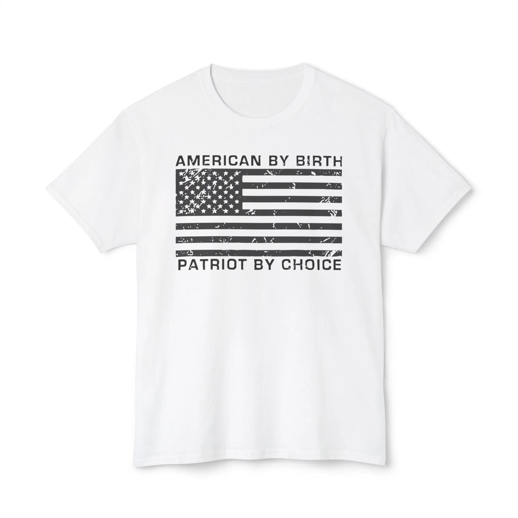 American By Birth Patriot By Choice American Flag Shirt