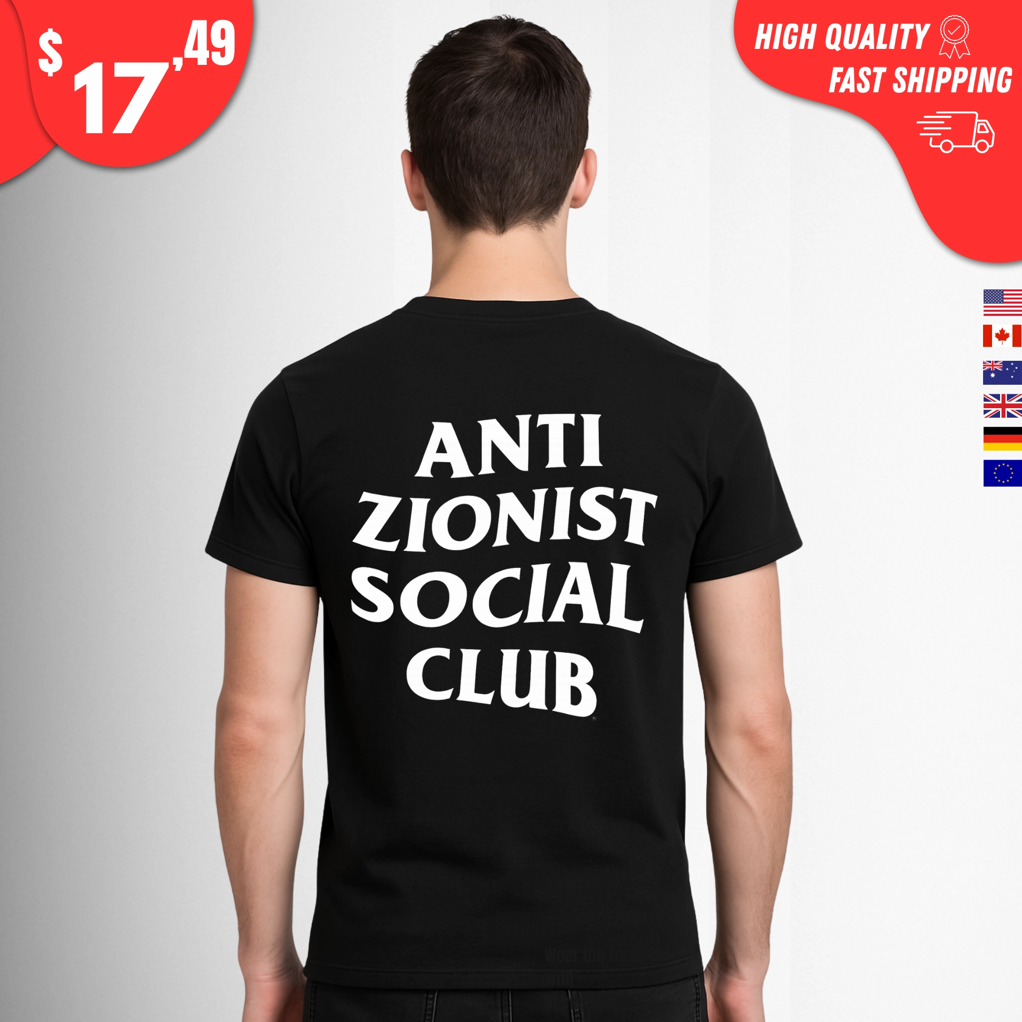 Anti Zionist Social Club shirt