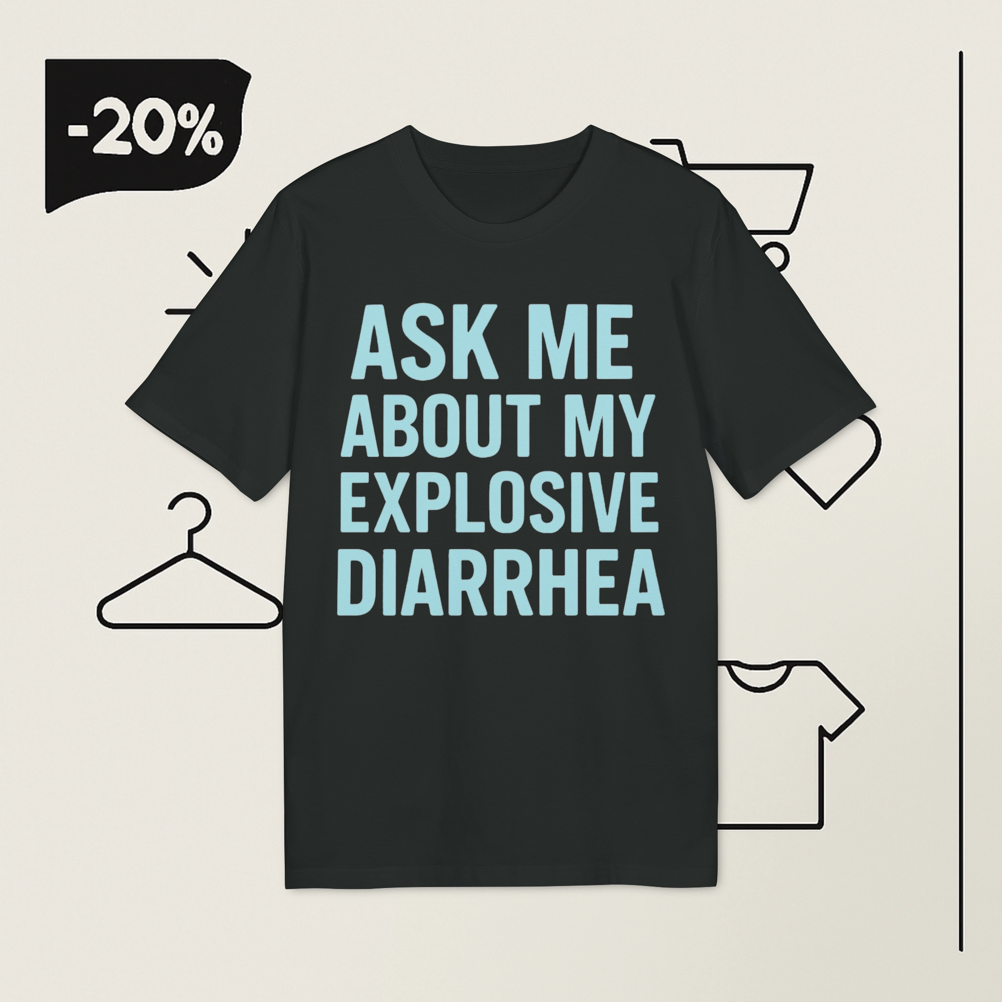 Ask Me About My Explosive Diarrhea Tiffany Fong Shirt