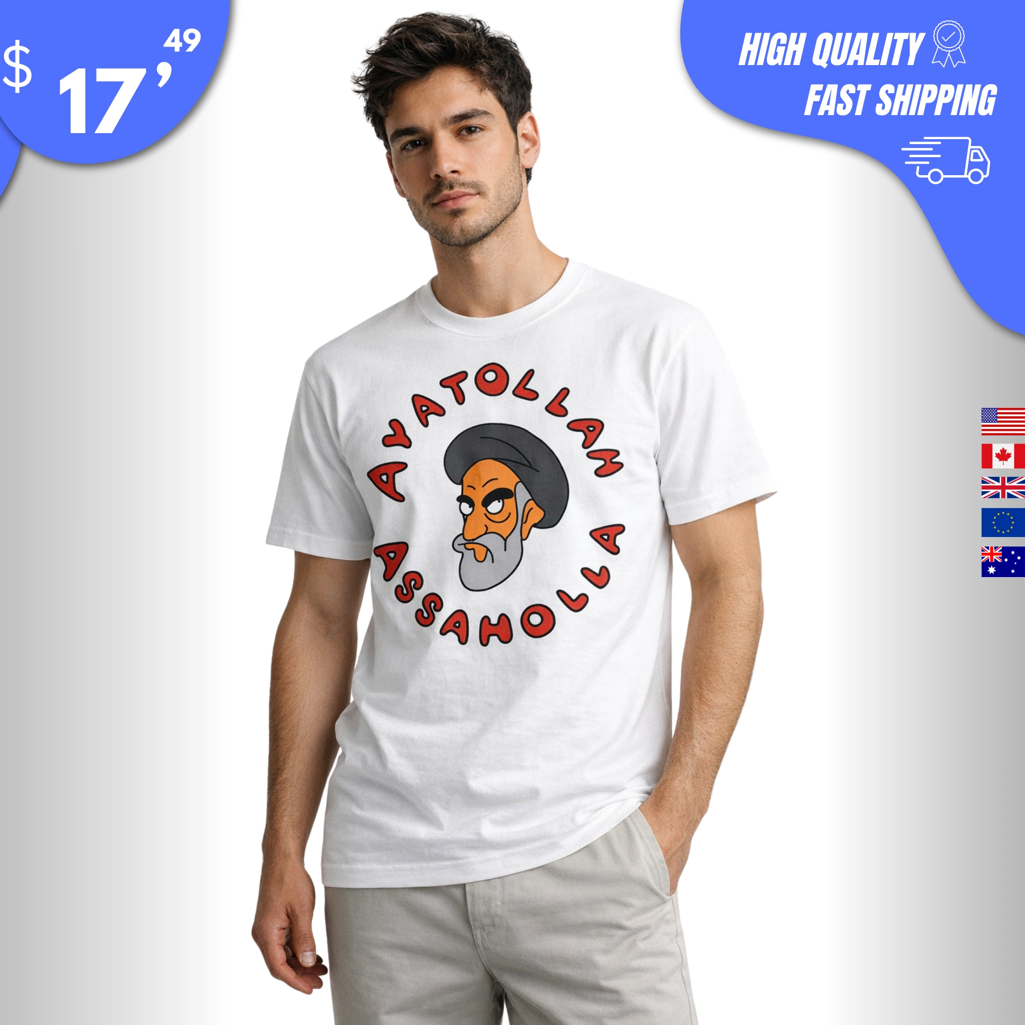 Ayatollah Assahola Simpson Shirt