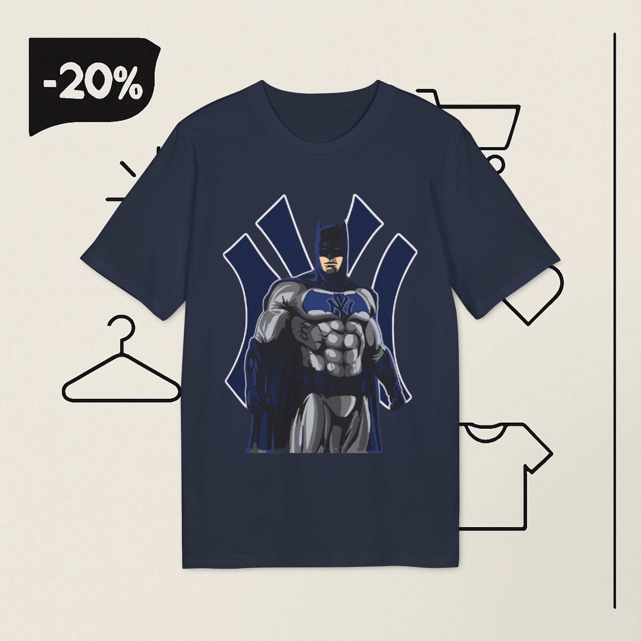 Batman New York Yankees Michael Uslan Shirt