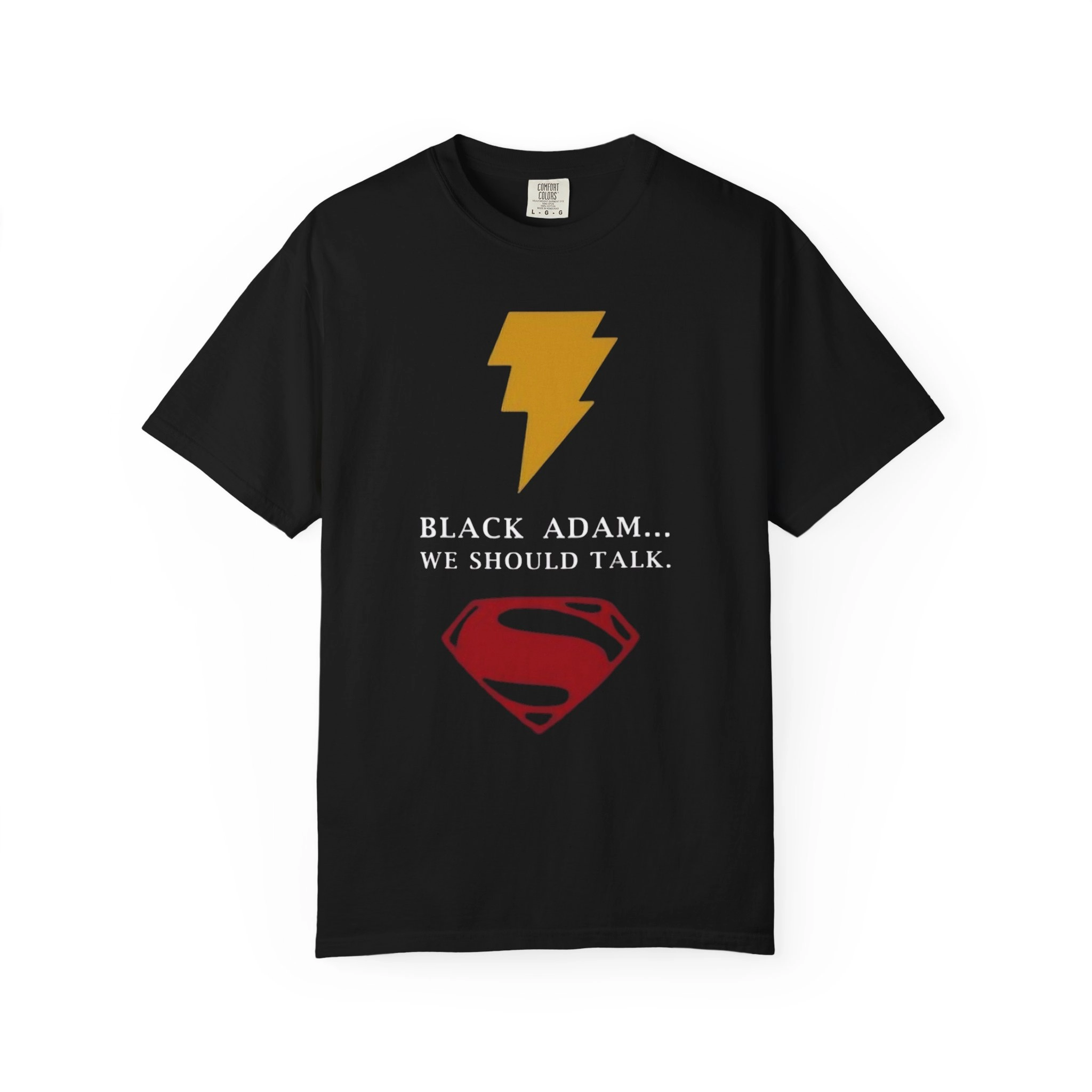 Black Adam We Should Talk Superman Shirt