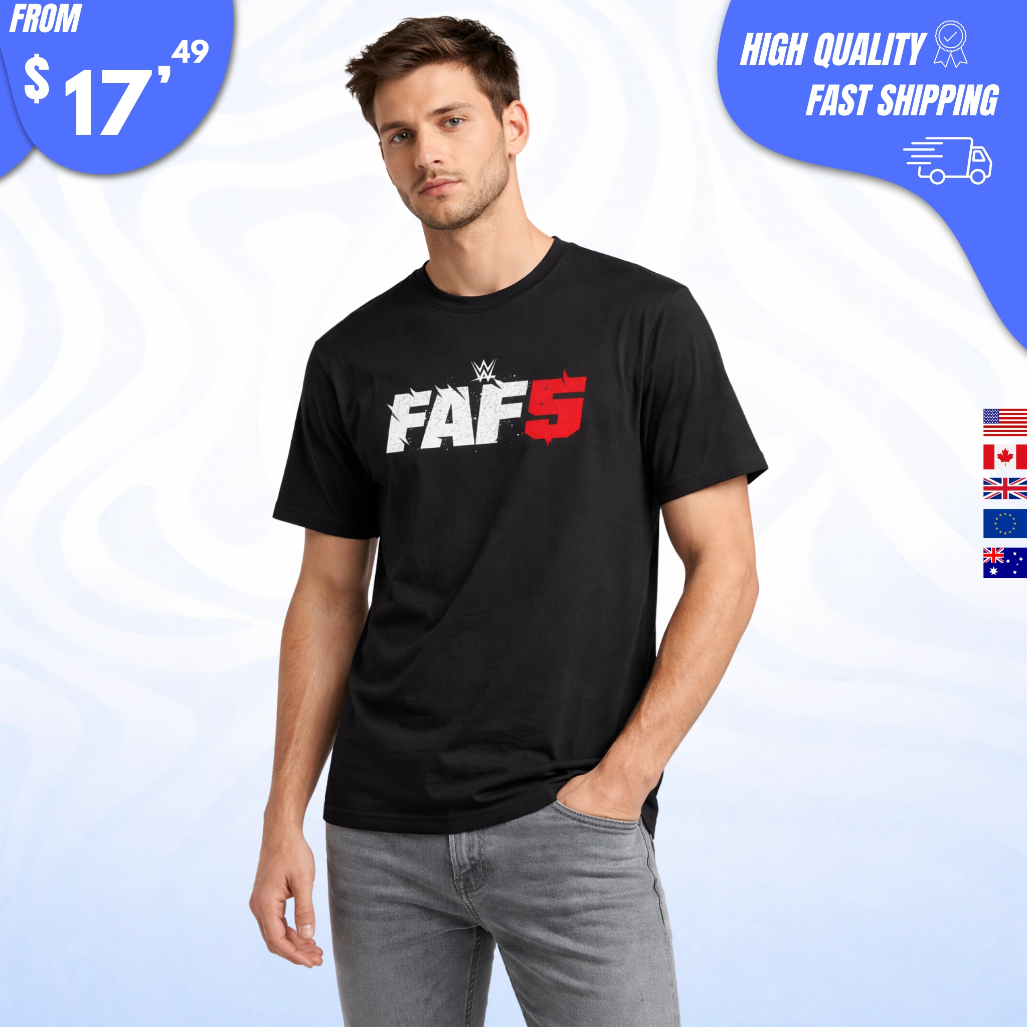 Brock Lesnar Faf5 WWE Shirt