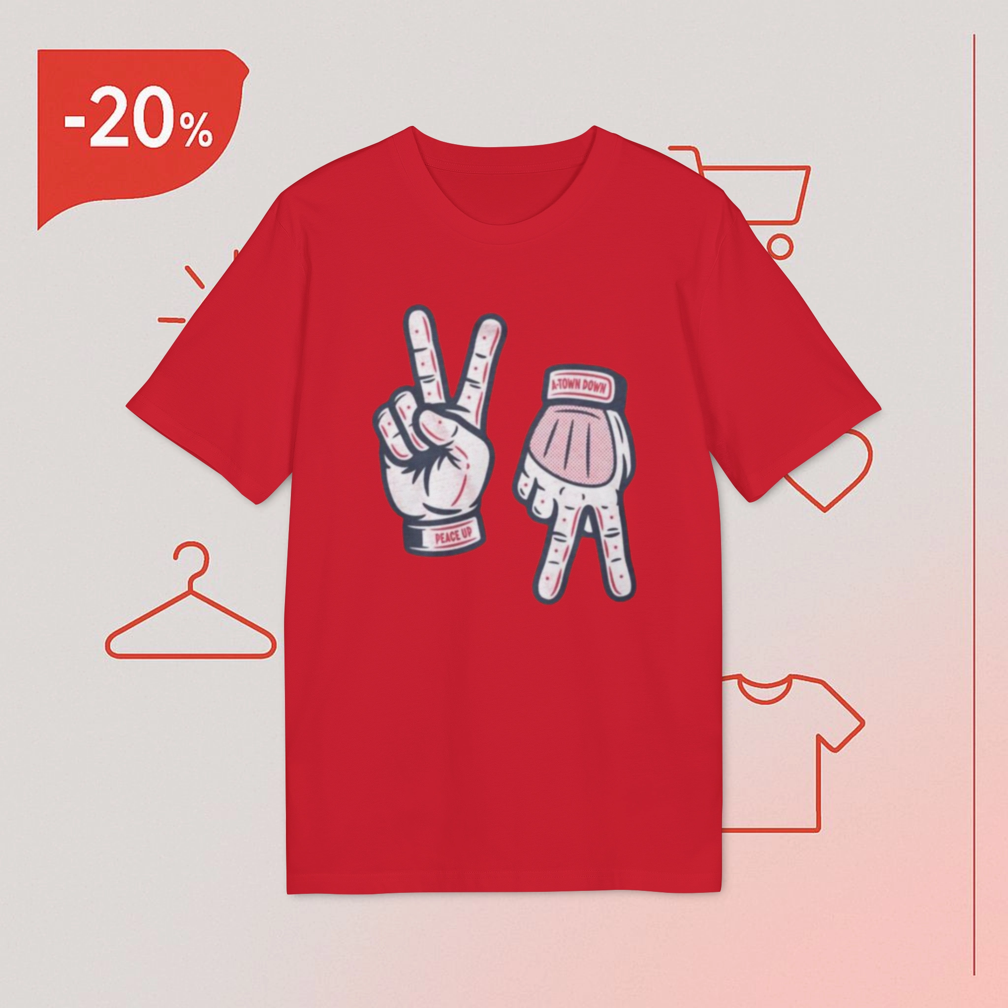 Bryce Harper Peace Up A-Town Down Shirt