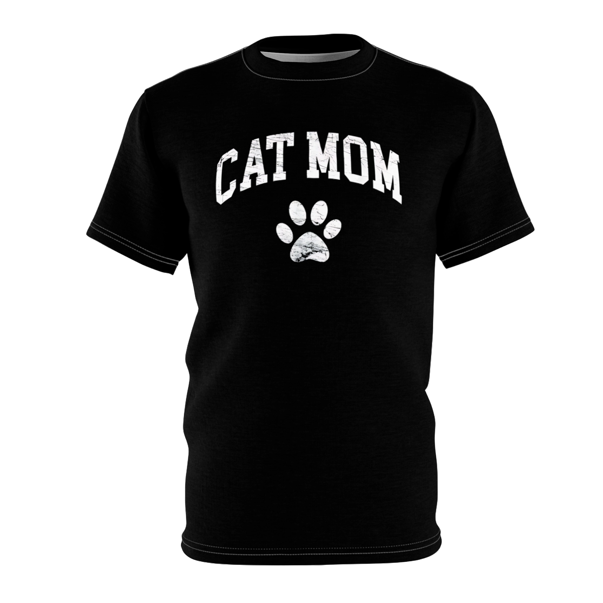 Cat Mom Vintage Distressed Shirt