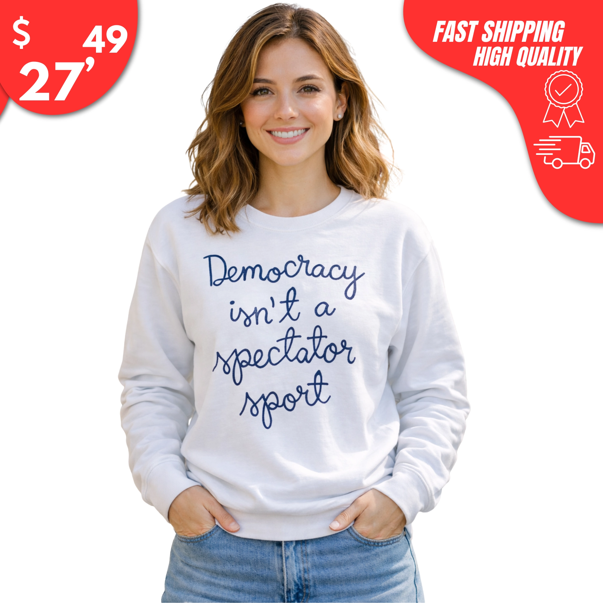 Democracy Is Not a Spectator Sport Nicolle Wallace Shirt
