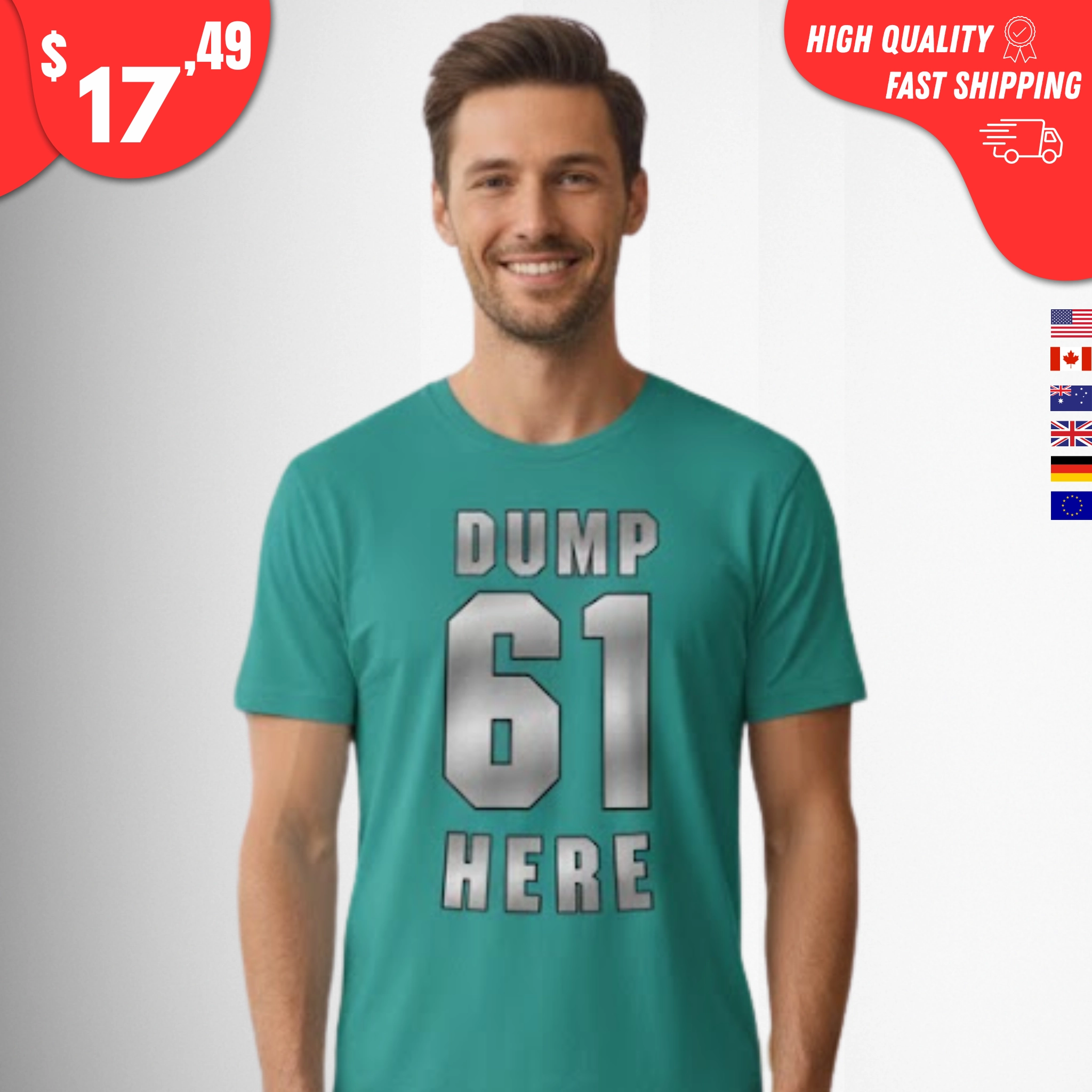 Dump 61 Here Shirt Seattle Mariners Fans Tee