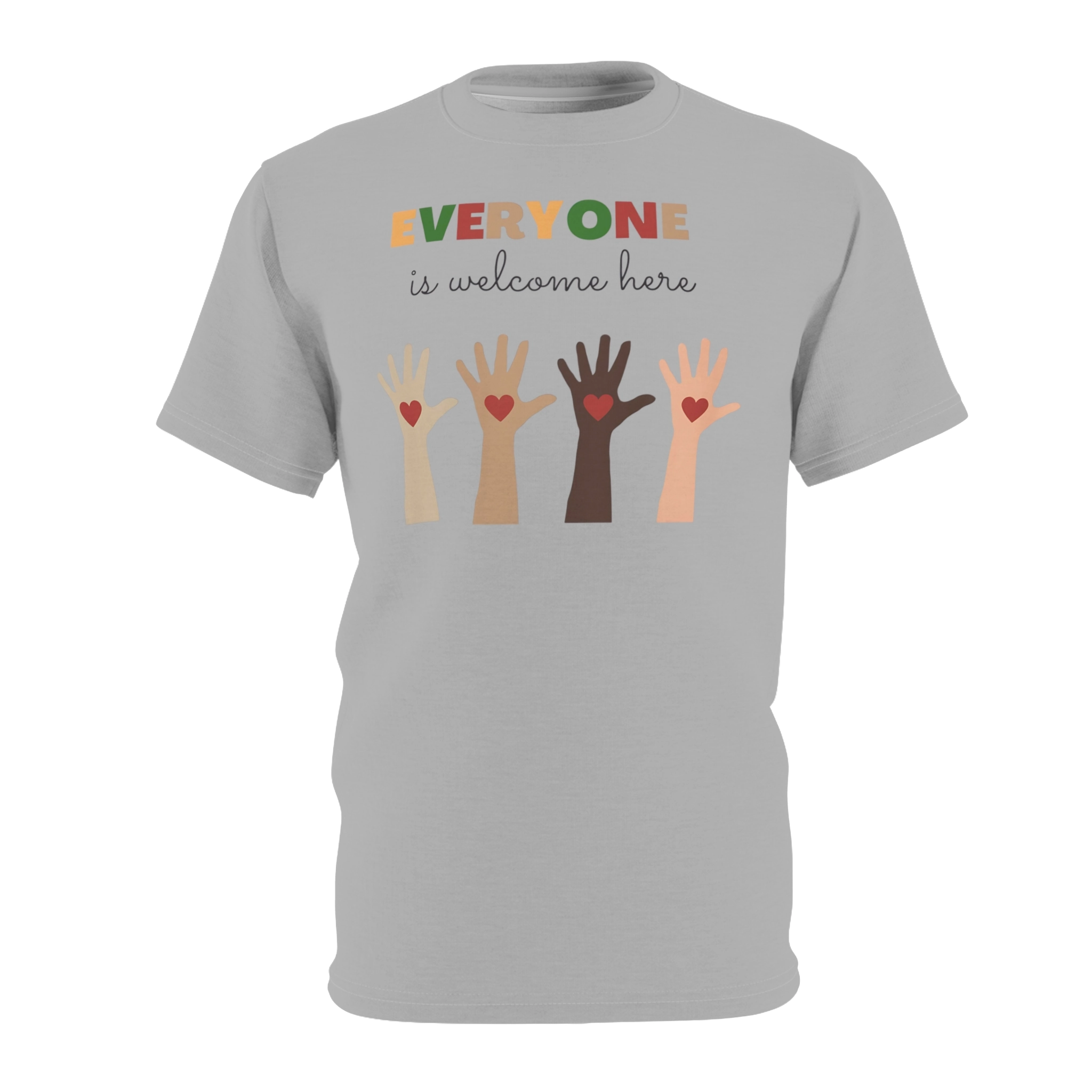 Everyone Is Welcome Here Idaho Teacher Shirt