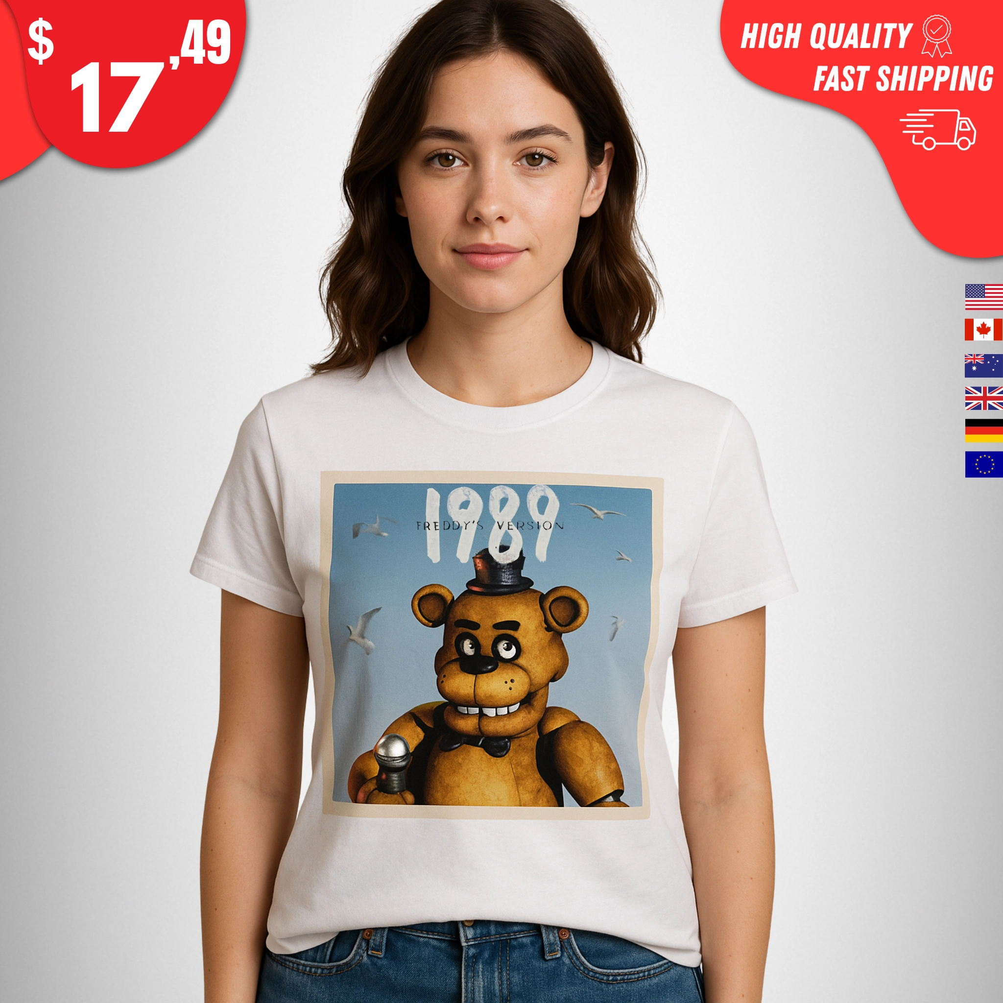 Freddy’s Version 1989 Shirt