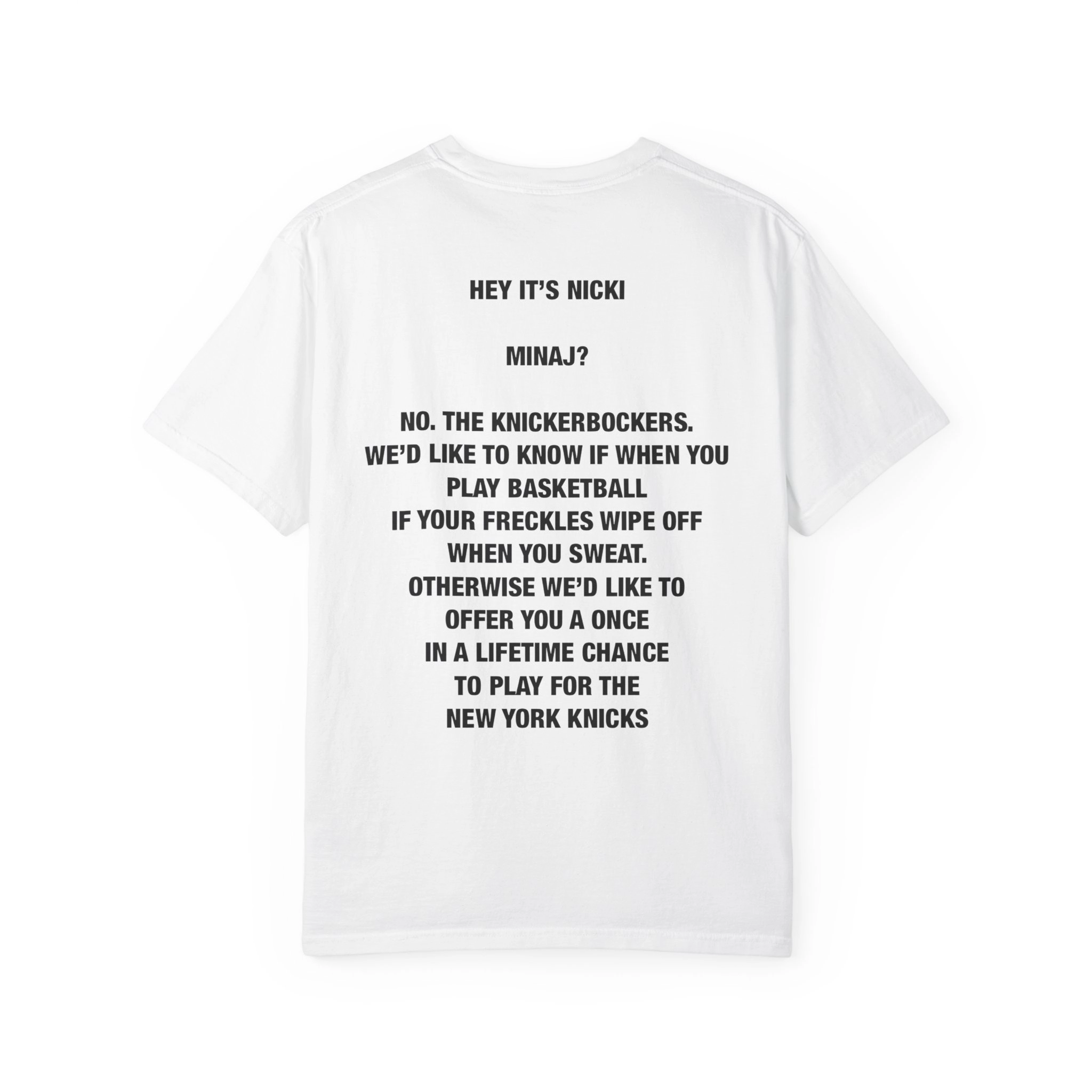 Hey It’s Nicki Minaj New York Knicks Shirt