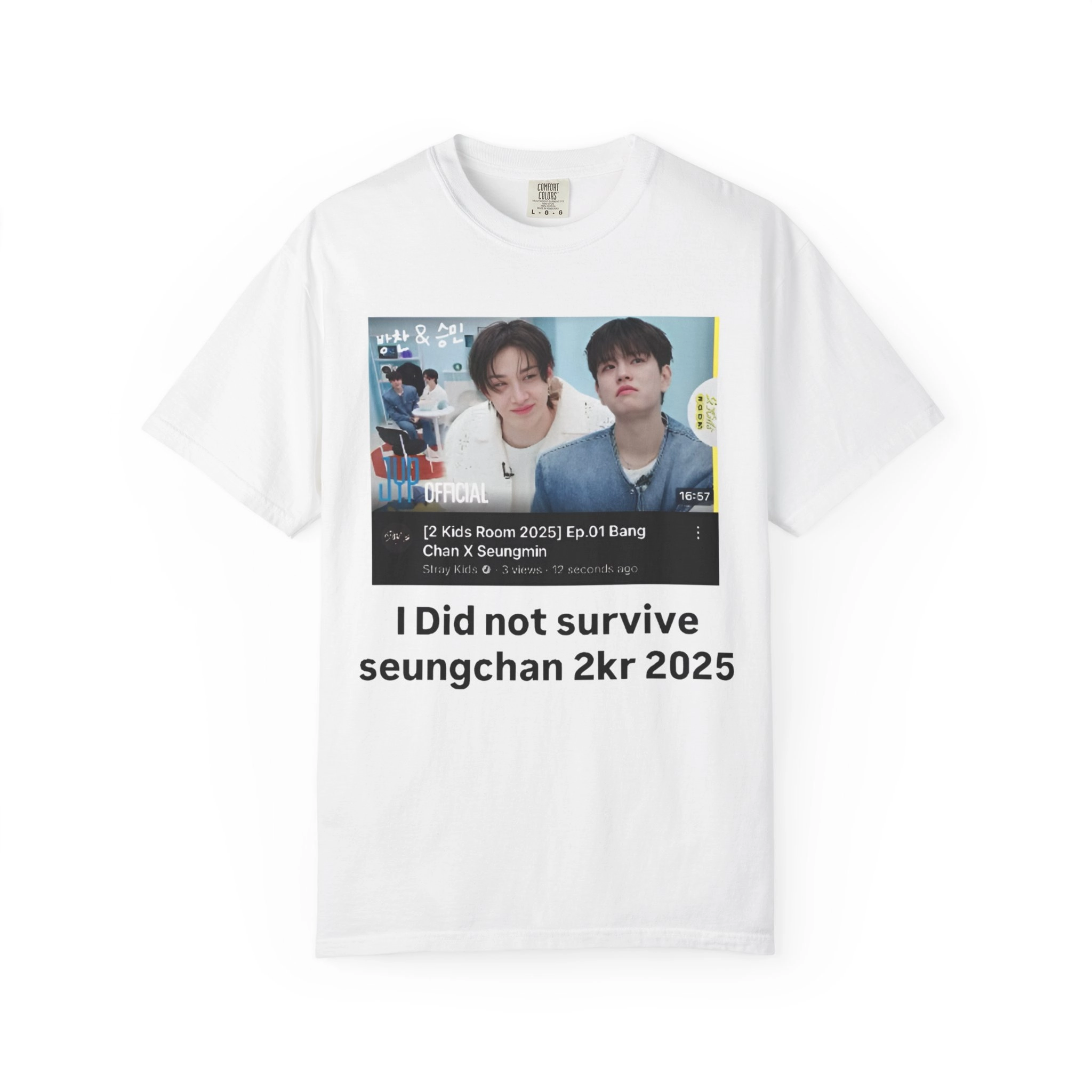 I Did Not Survive Seungchan 2KR 2025 Shirt