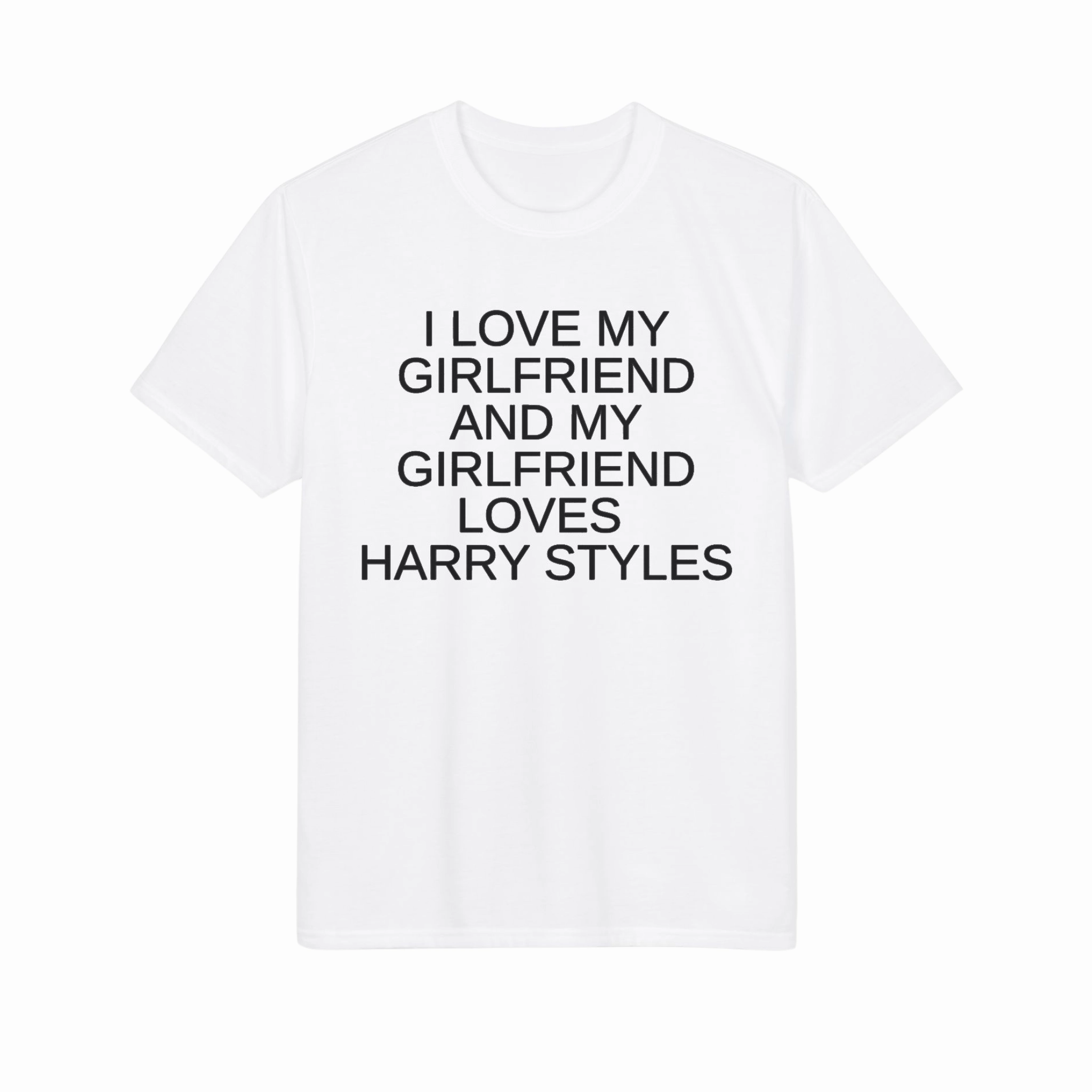 I Love My Girlfriend and My Girlfriend Loves Harry Styles Shirt