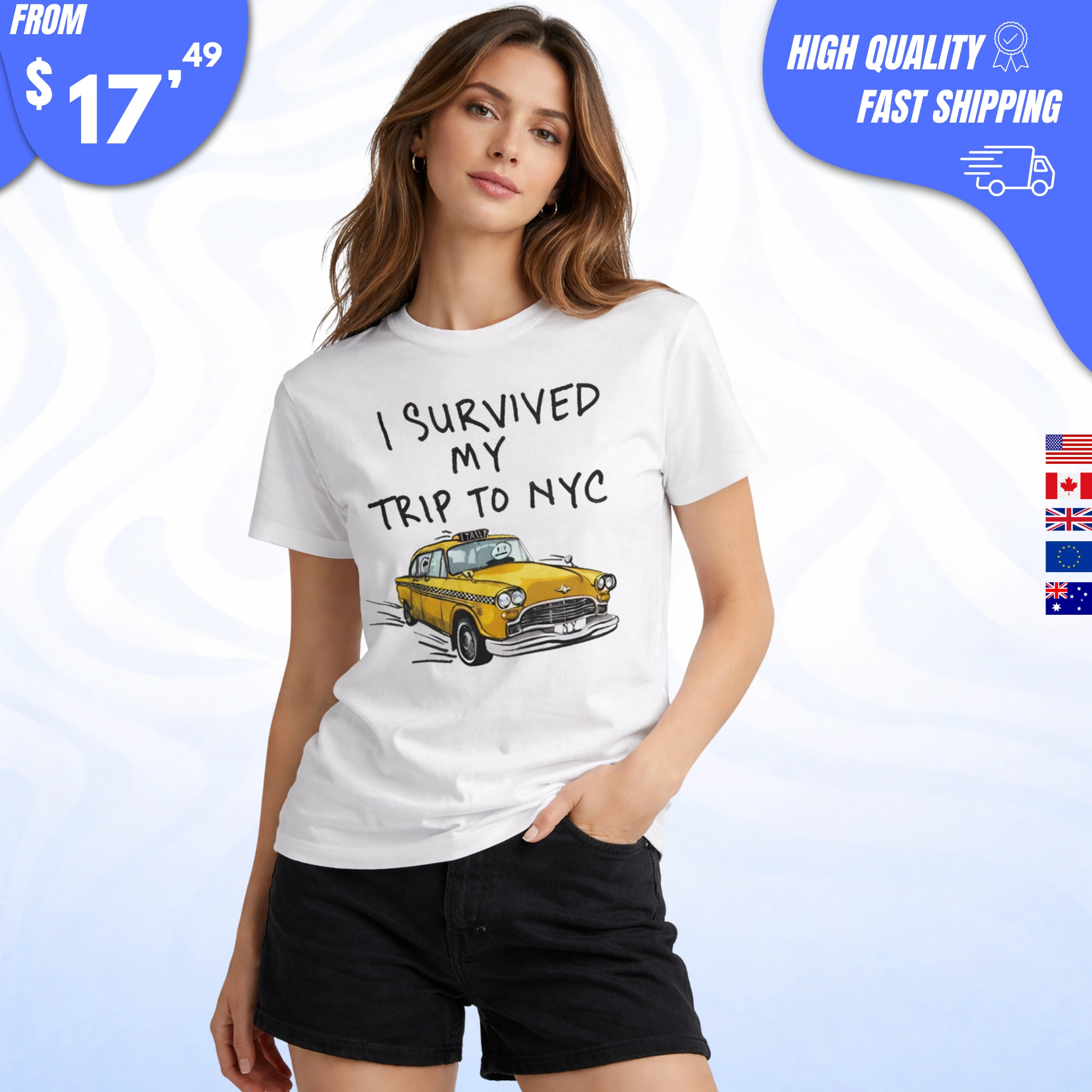 I Survived My Trip To NYC Tom Holland Peter Parker Shirt