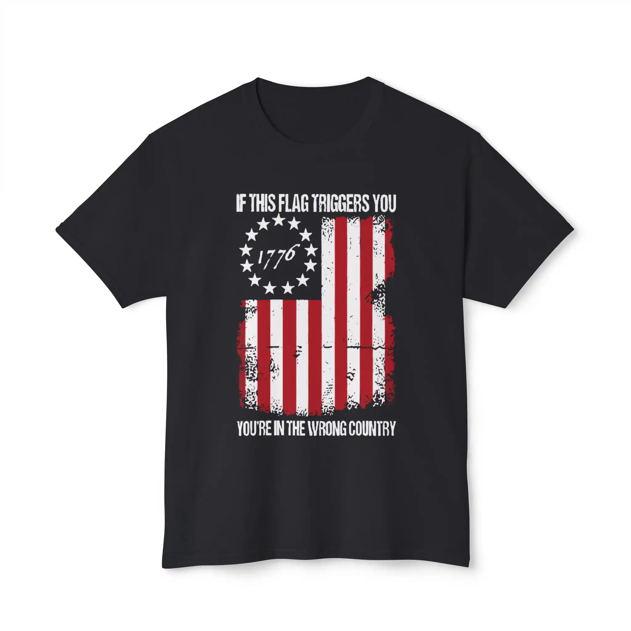 If This Flag Triggers You 1776 Shirt
