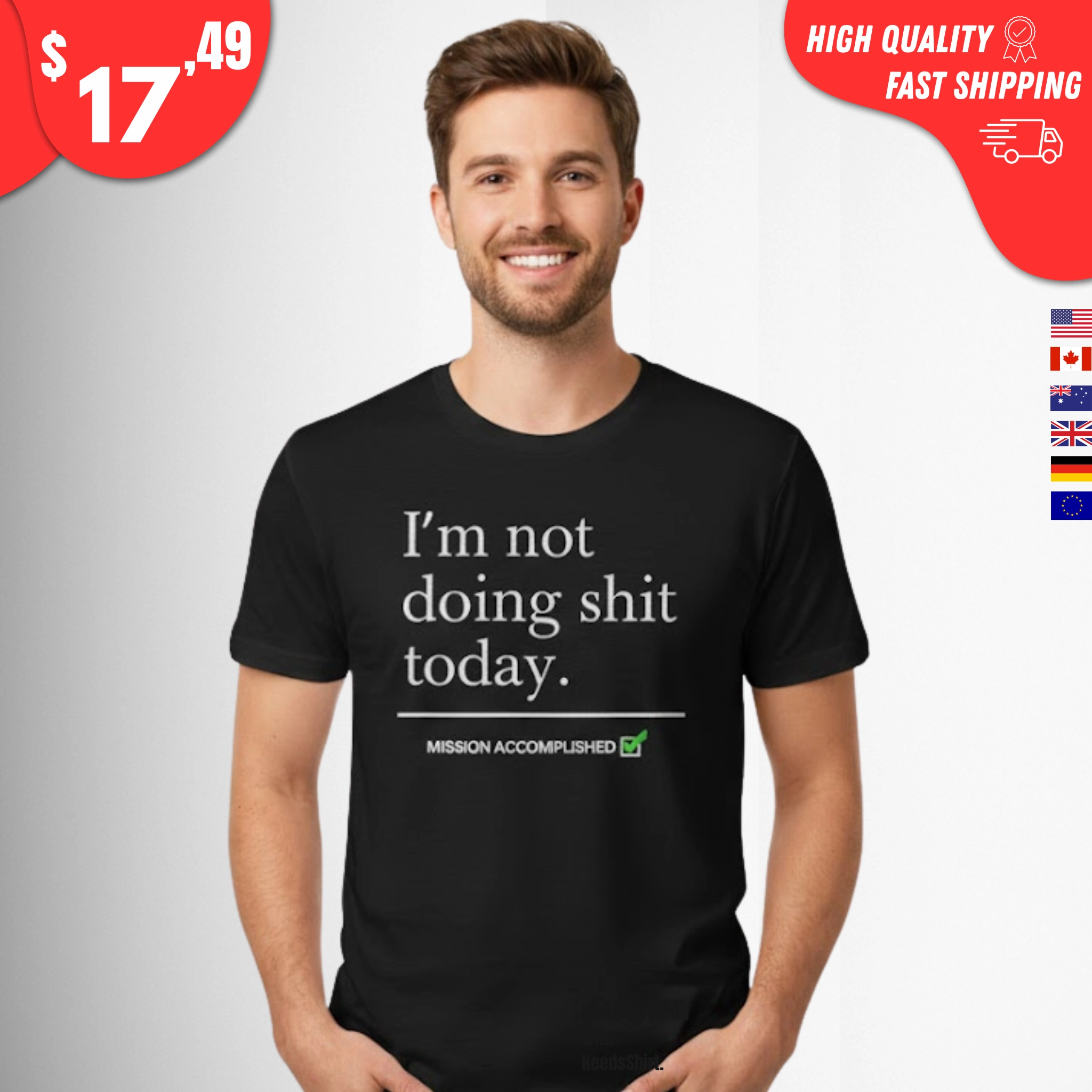 I’m Not Doing Shit Today Erling Haaland Shirt