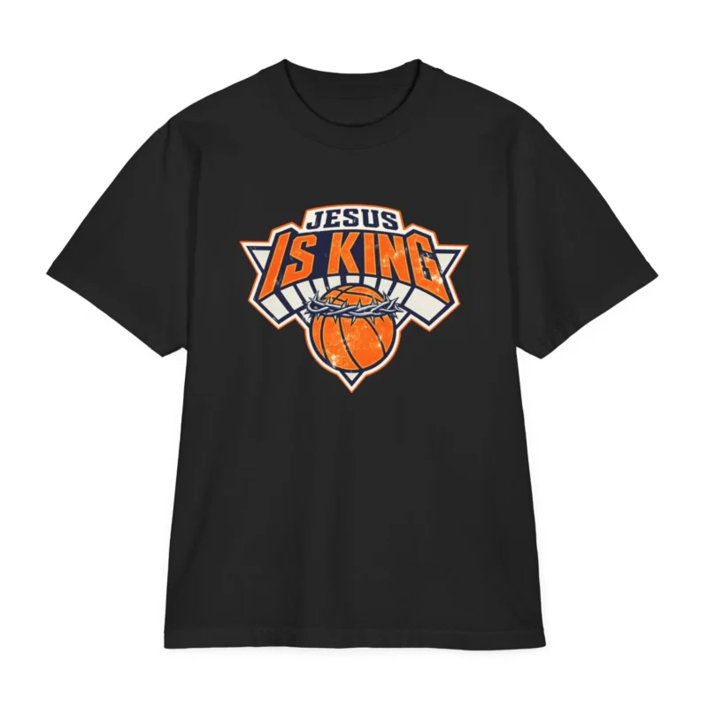 Jesus Is King Knicks Shirt