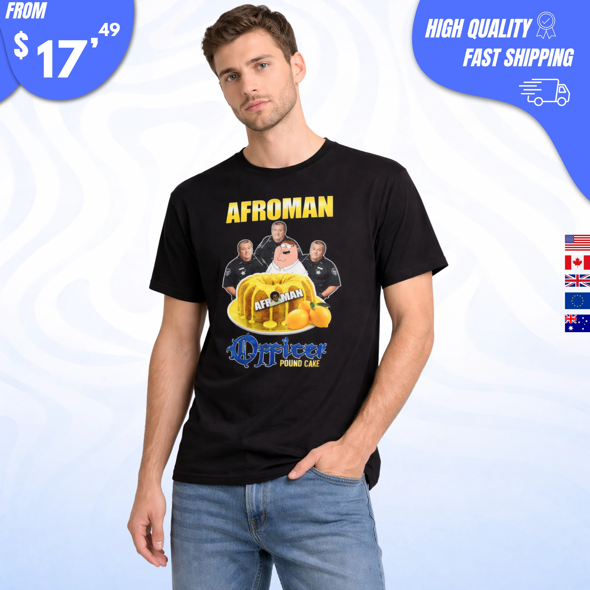Lemon Pound Cake Afroman Shirt