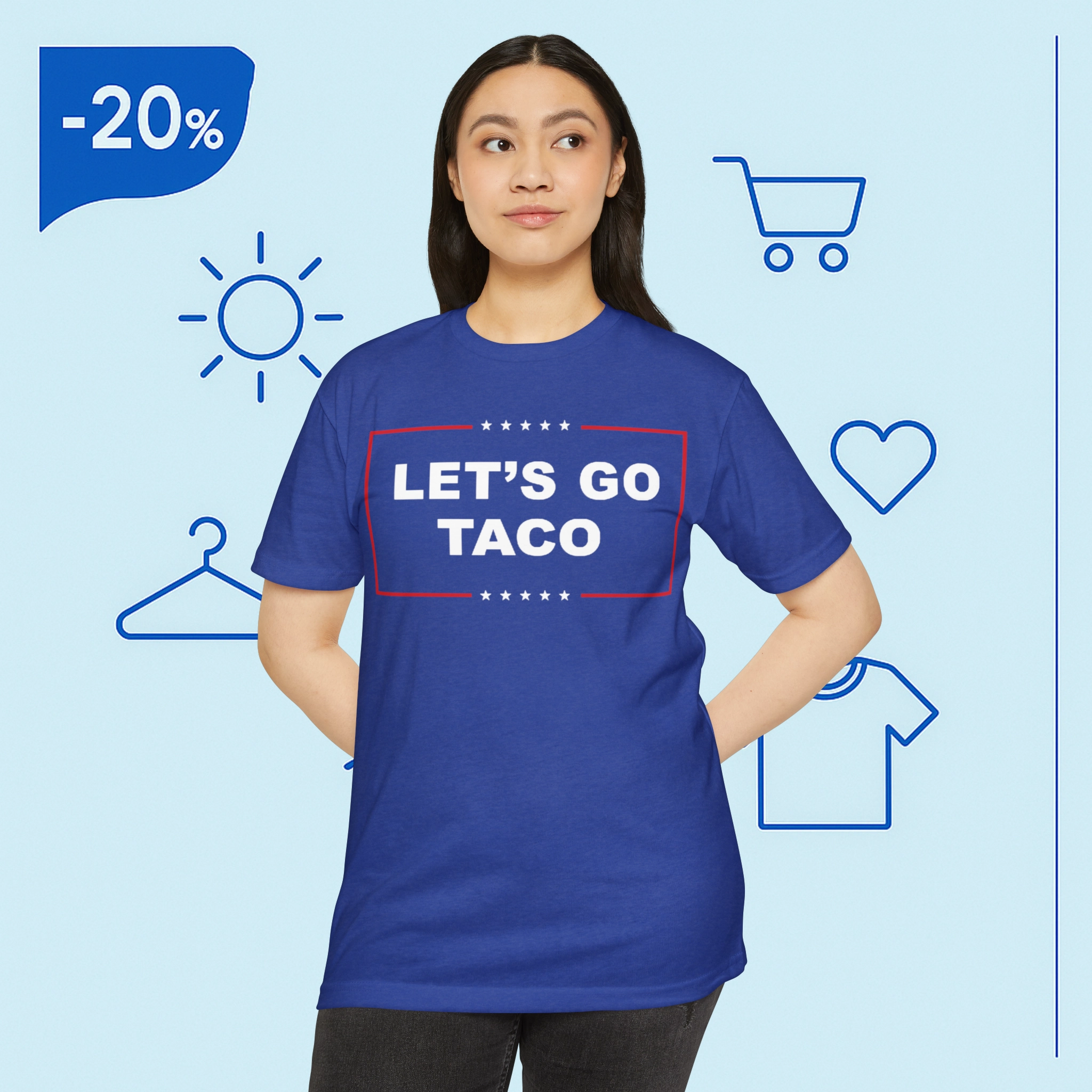 Let’s Go Taco Trump Shirt