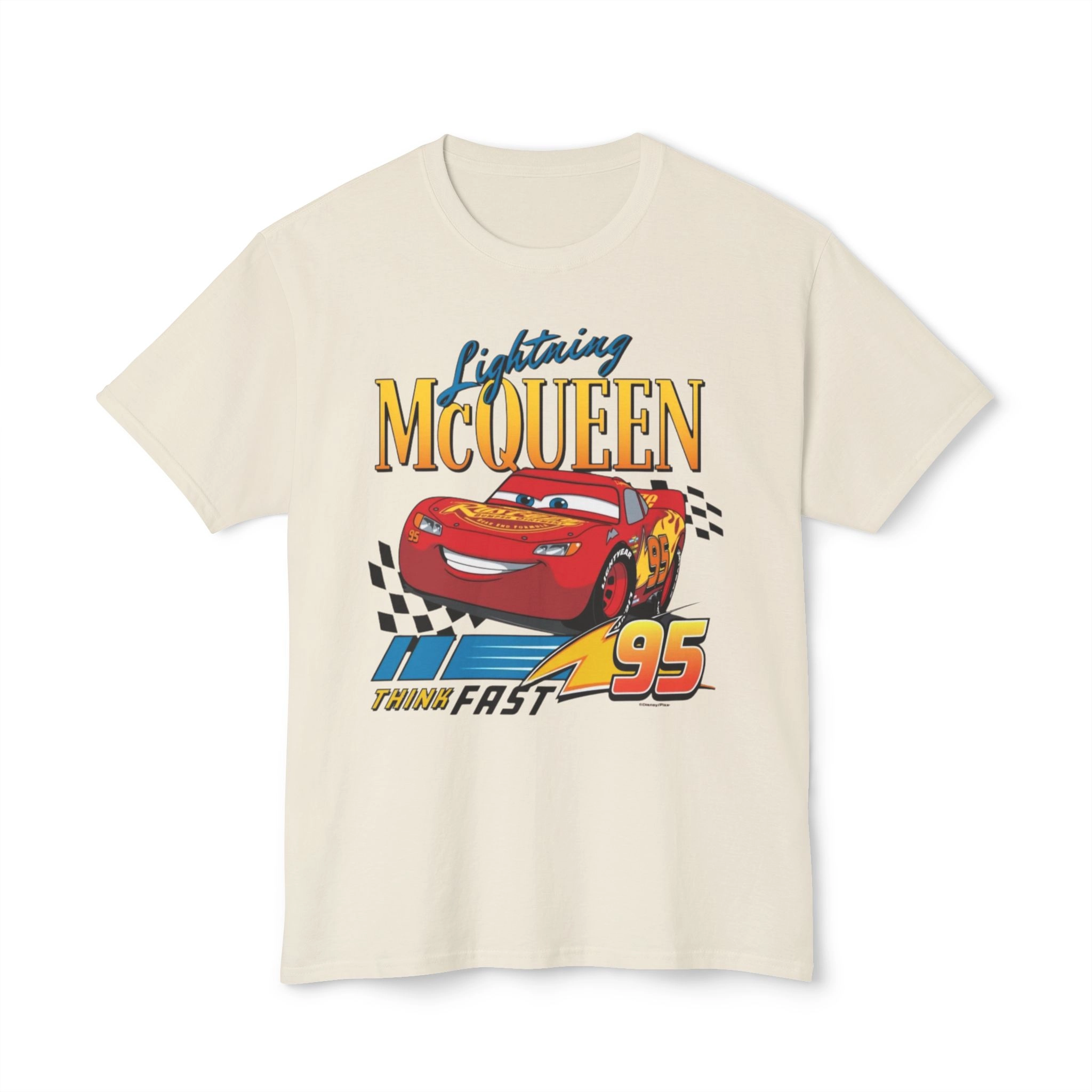 Lightning McQueen Think Fast T Shirt