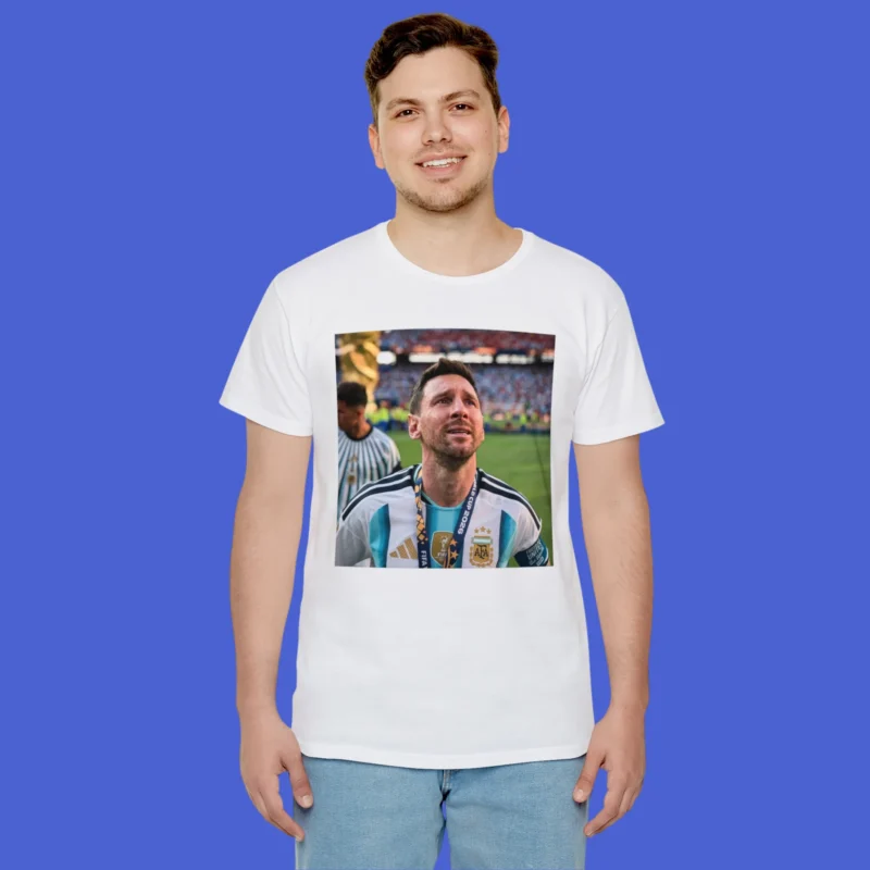 Lionel Messi Crying World Cup Shirt