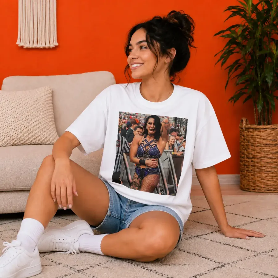 Liv Morgan Mocks Rhea Ripley SummerSlam Shirt