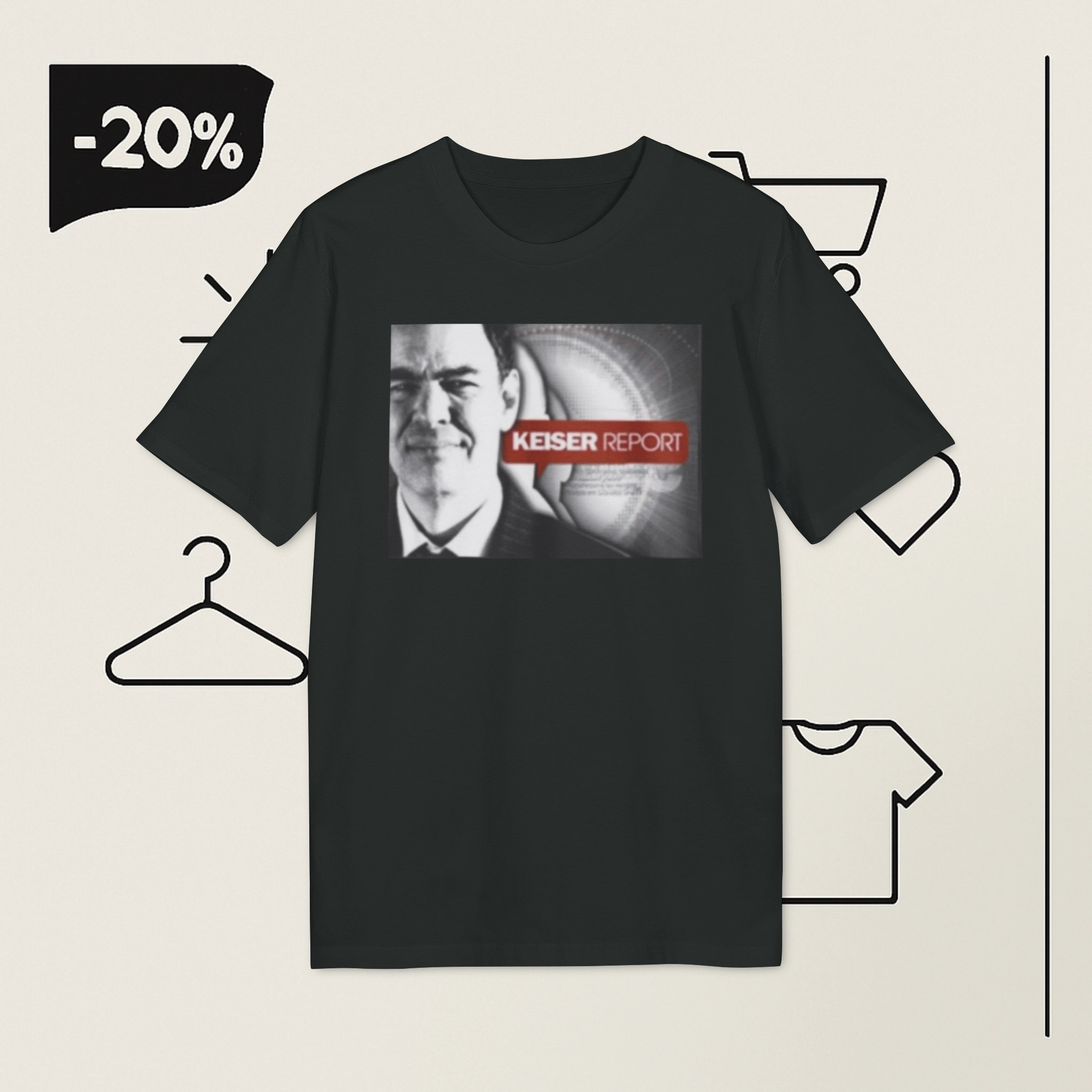 Max Keiser Report Bitcoin Shirt