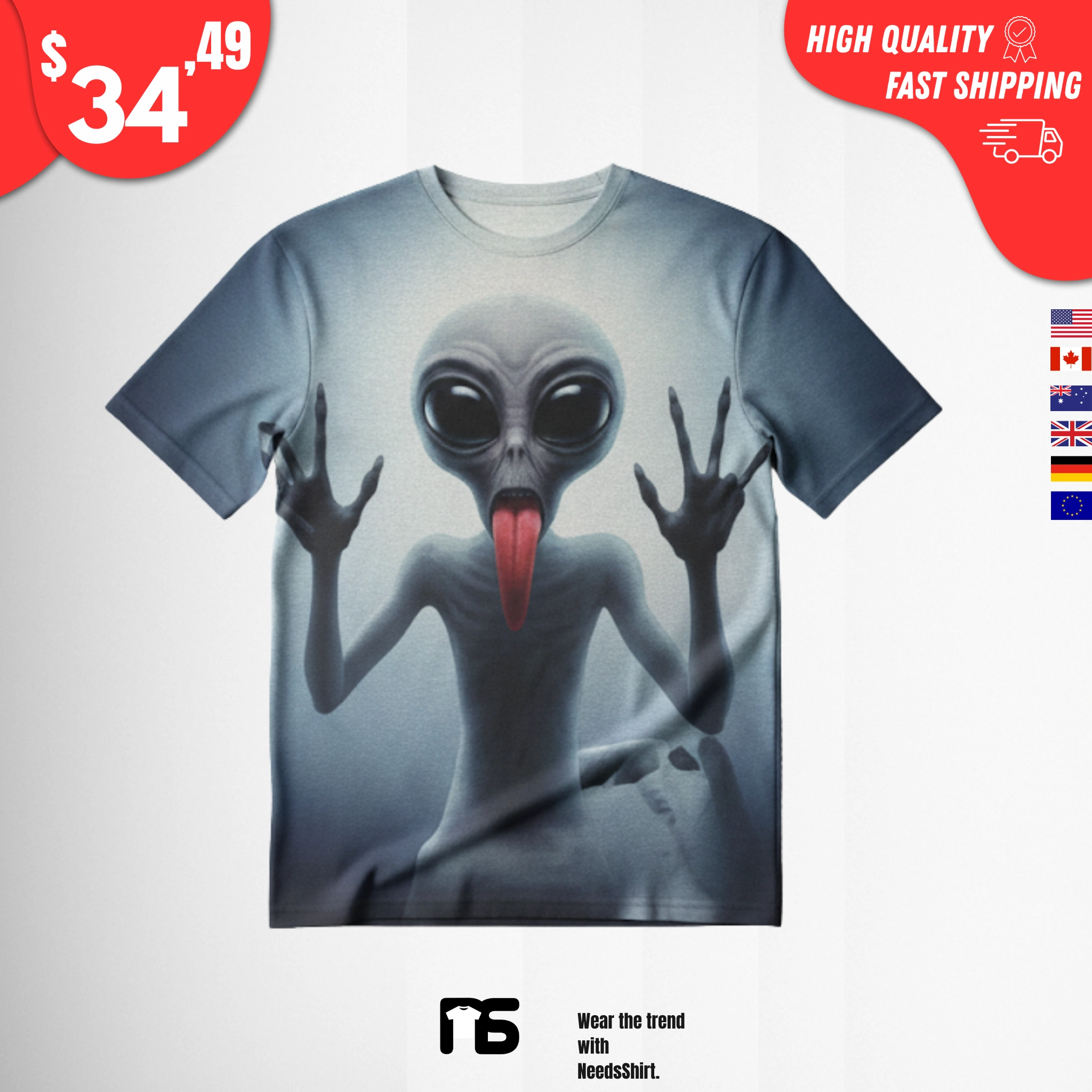 McDonald’s Alien Shirt