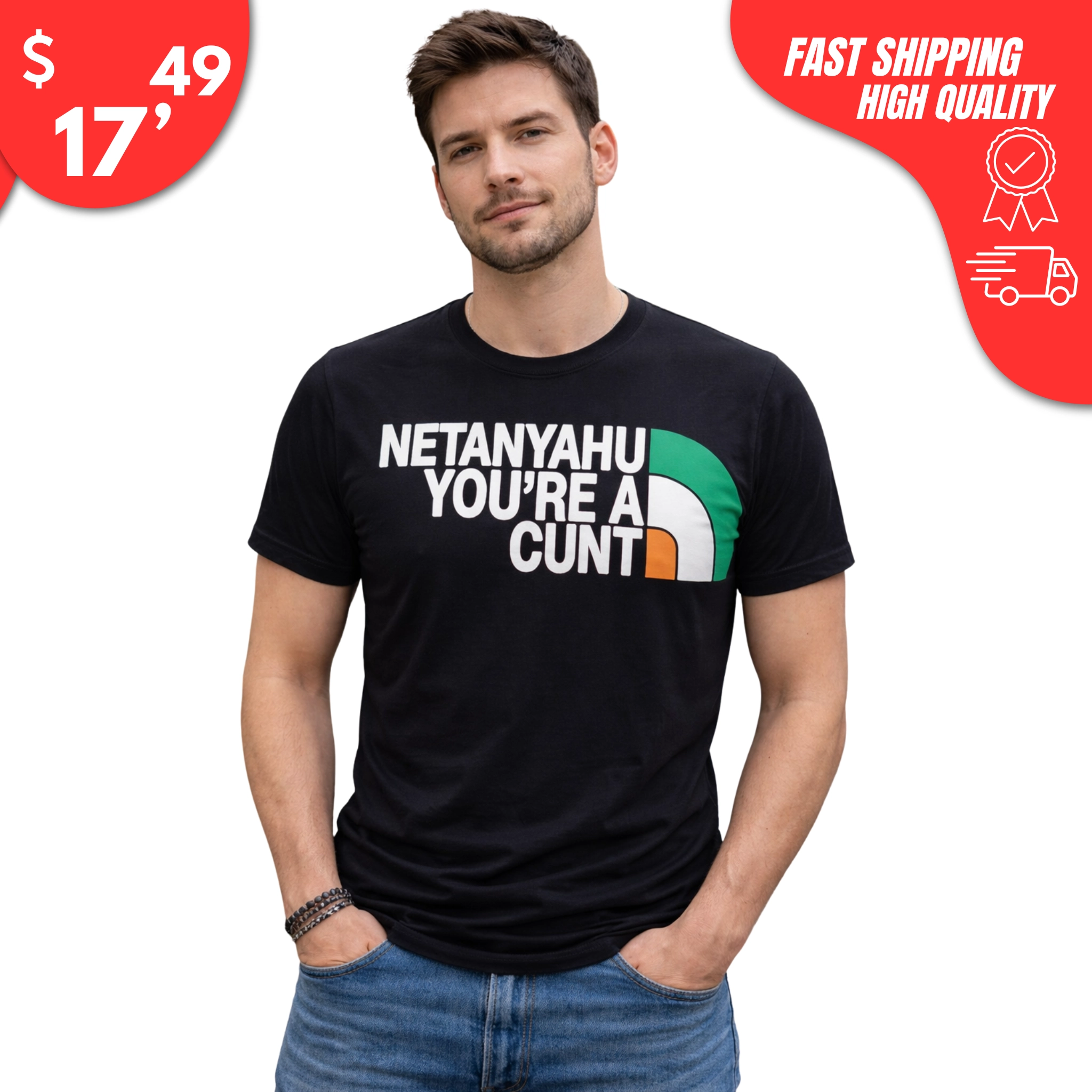 Netanyahu You’re a Cunt Shirt