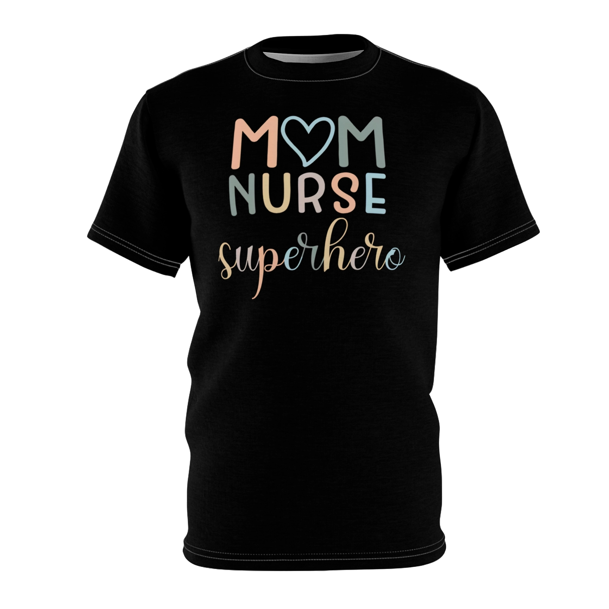 Nurse Mom Superhero Shirt