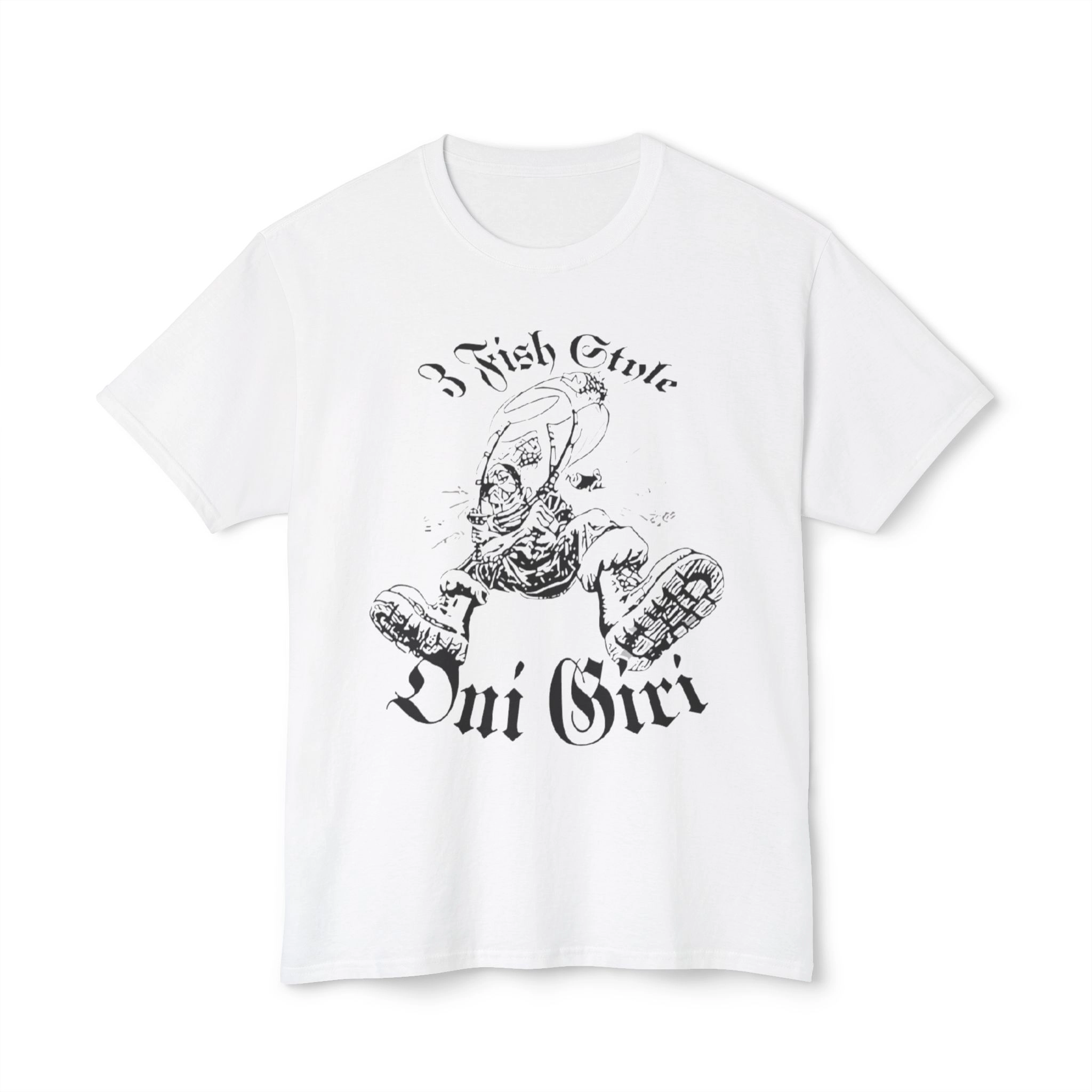 Official 3 Fish Style Oni Giri Shirt