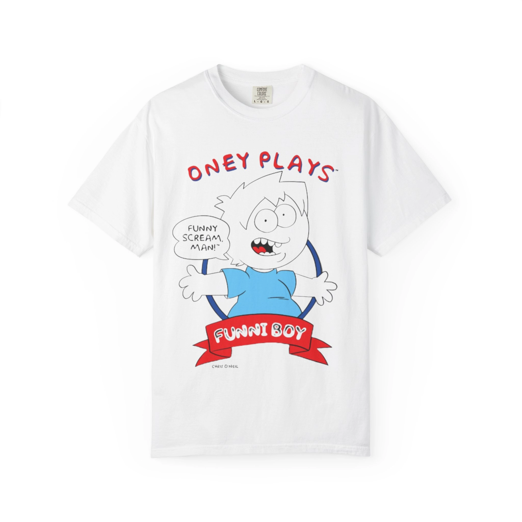 Oney Plays Funny Scream Man Funni Boy Shirt