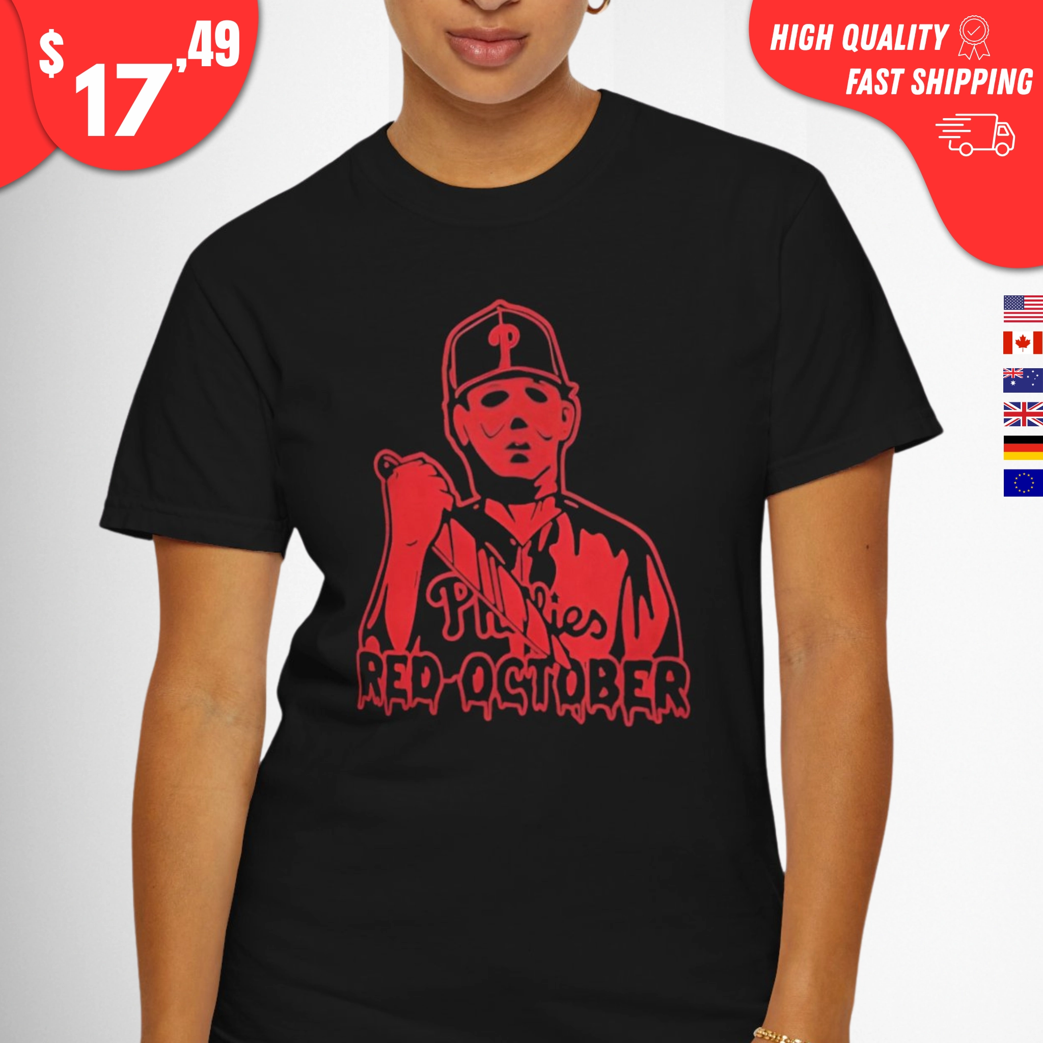 Phillies Red October Shirt