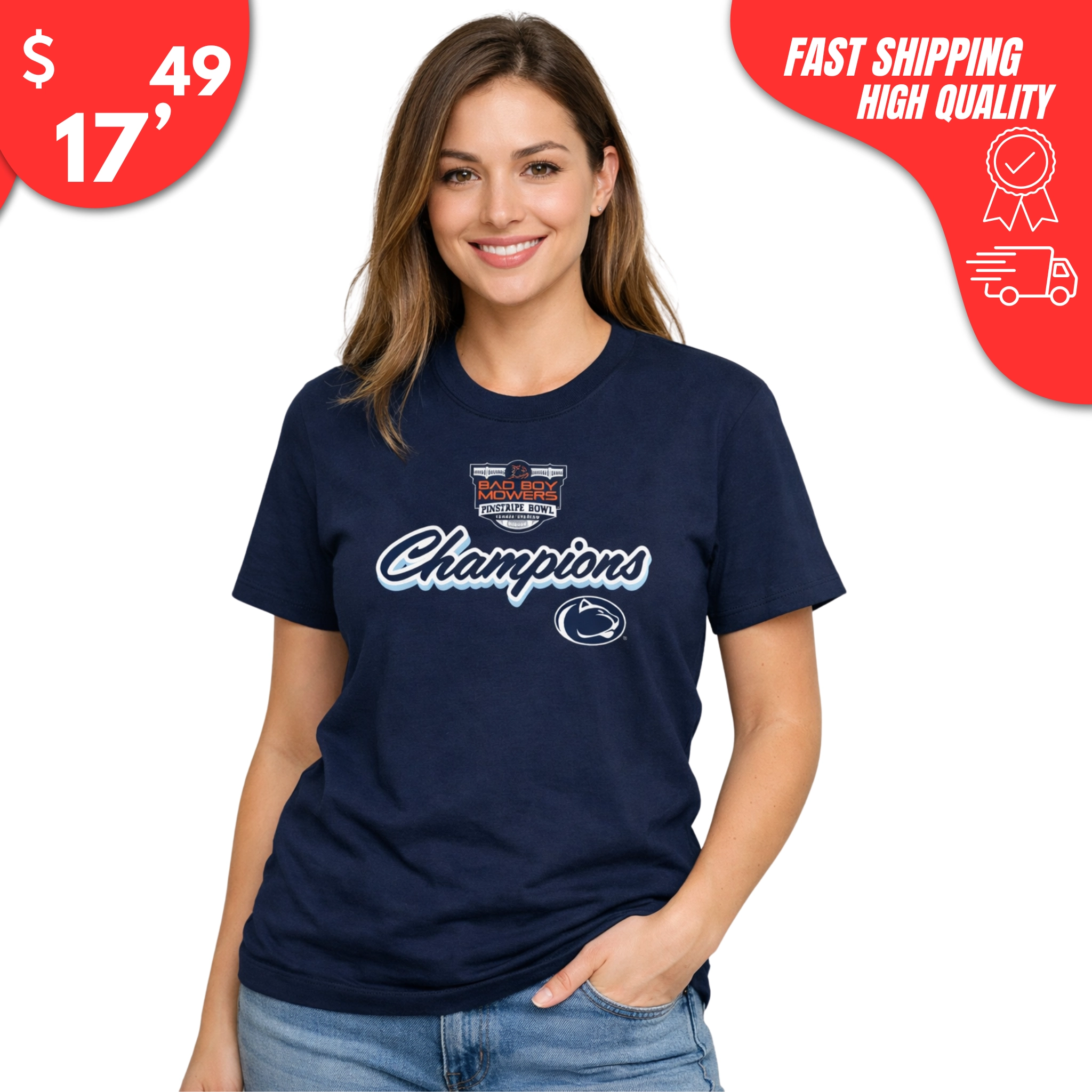 Pinstripe Bowl Champions 2025 Shirt