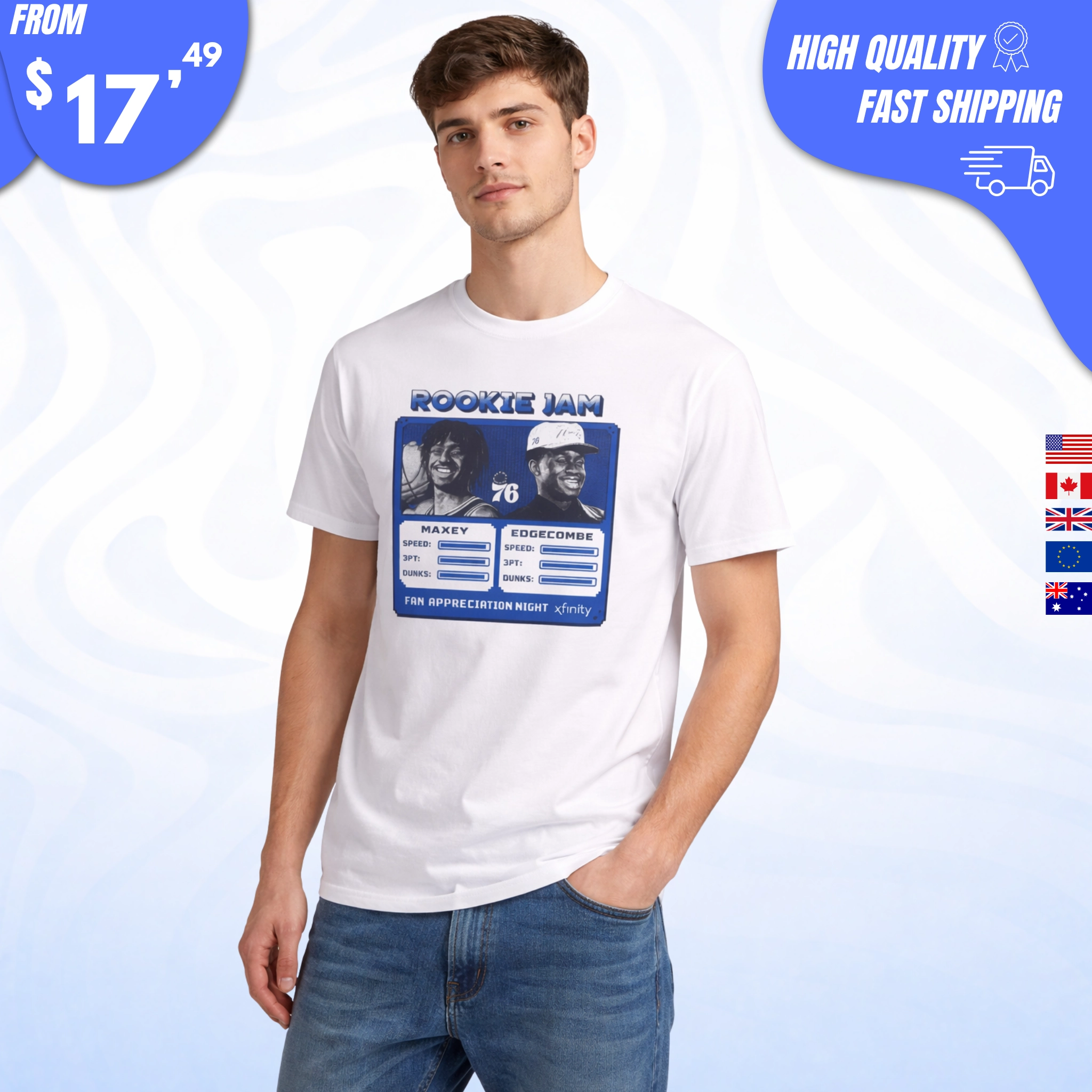 Rookie Jam Maxey and Edgecombe Shirt