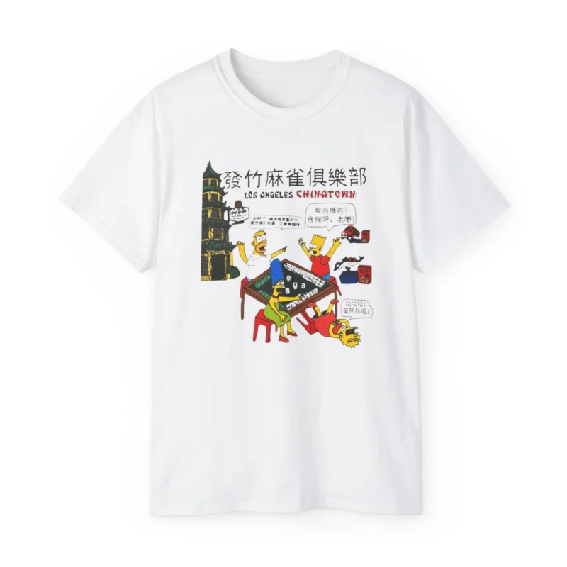 Simpsons Los Angeles Chinatown Shirt