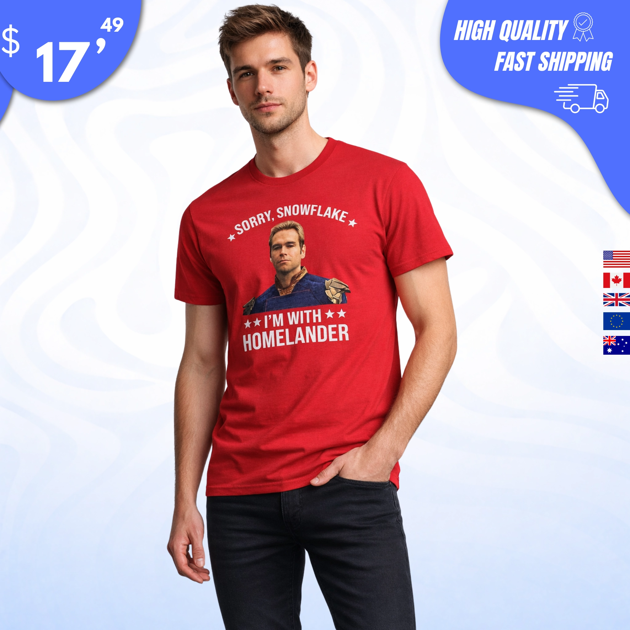 Sorry Snowflake I’m With Homelander Shirt