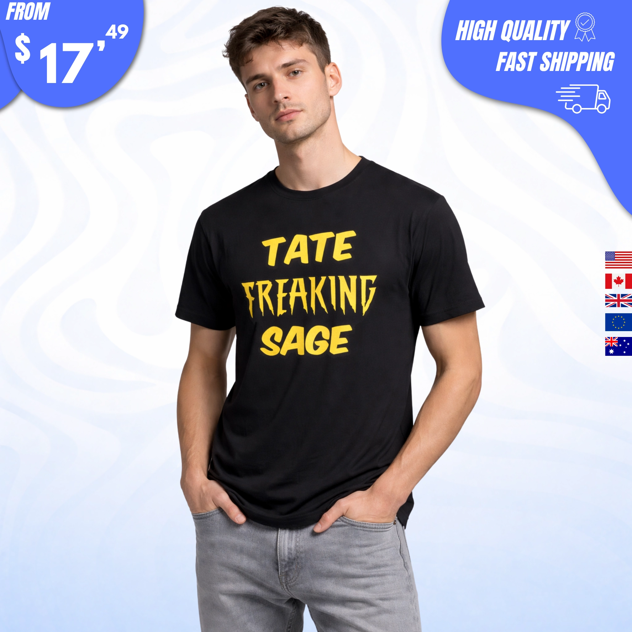 Tate Freaking Sage Shirt