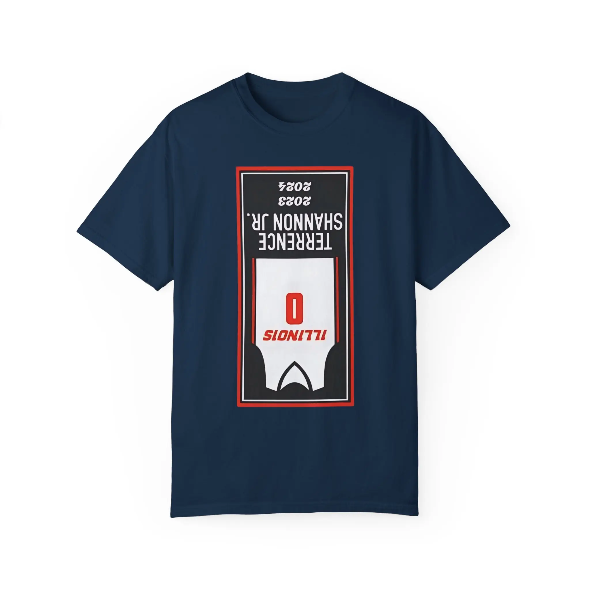 Terrence Shannon Jr Upside-Down Banner Shirt