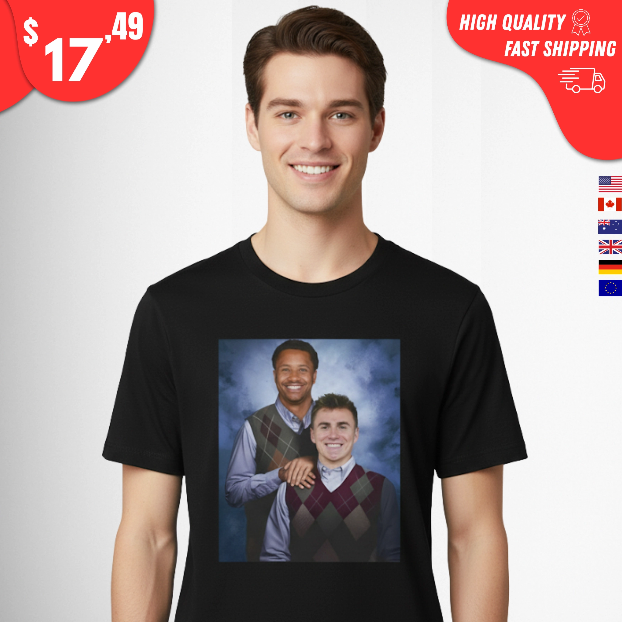 The Bo and Court Step-Brothers shirt