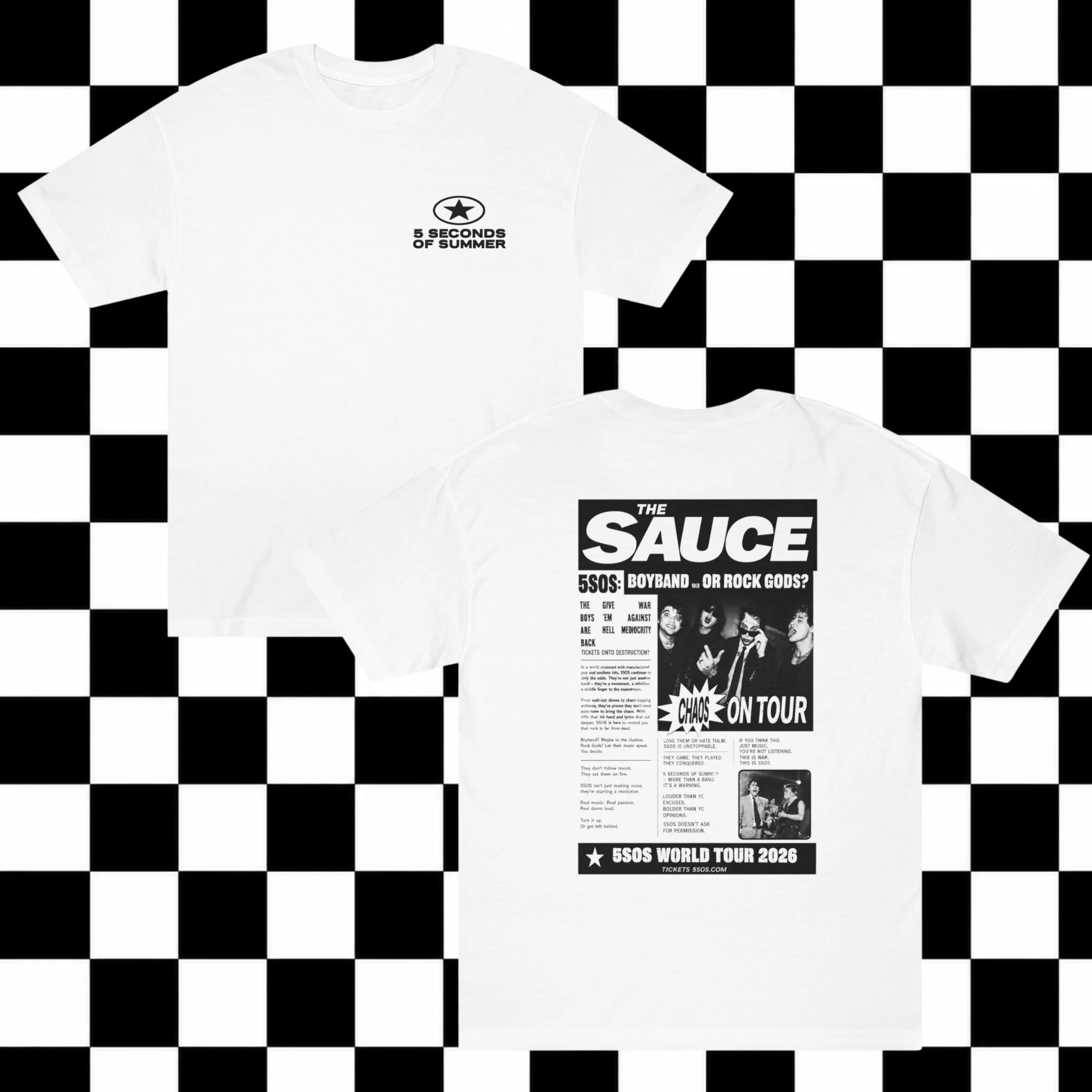 The Sauce 5 Seconds of Summer Shirt