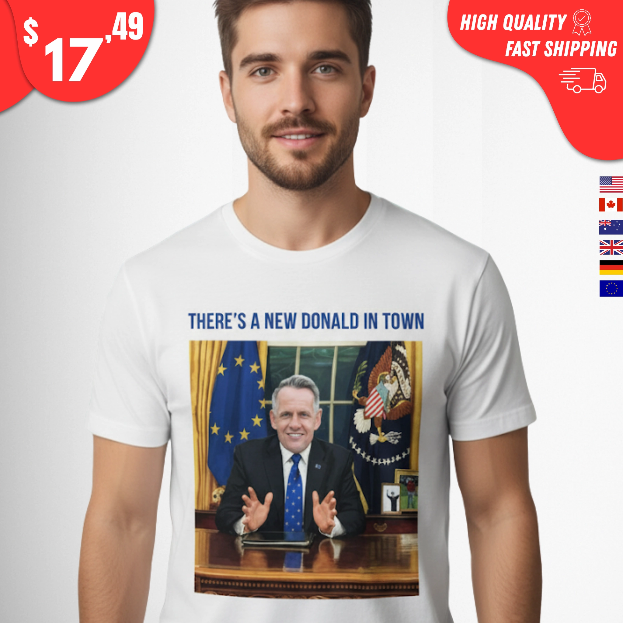 There’s a New Donald in Town Shirt