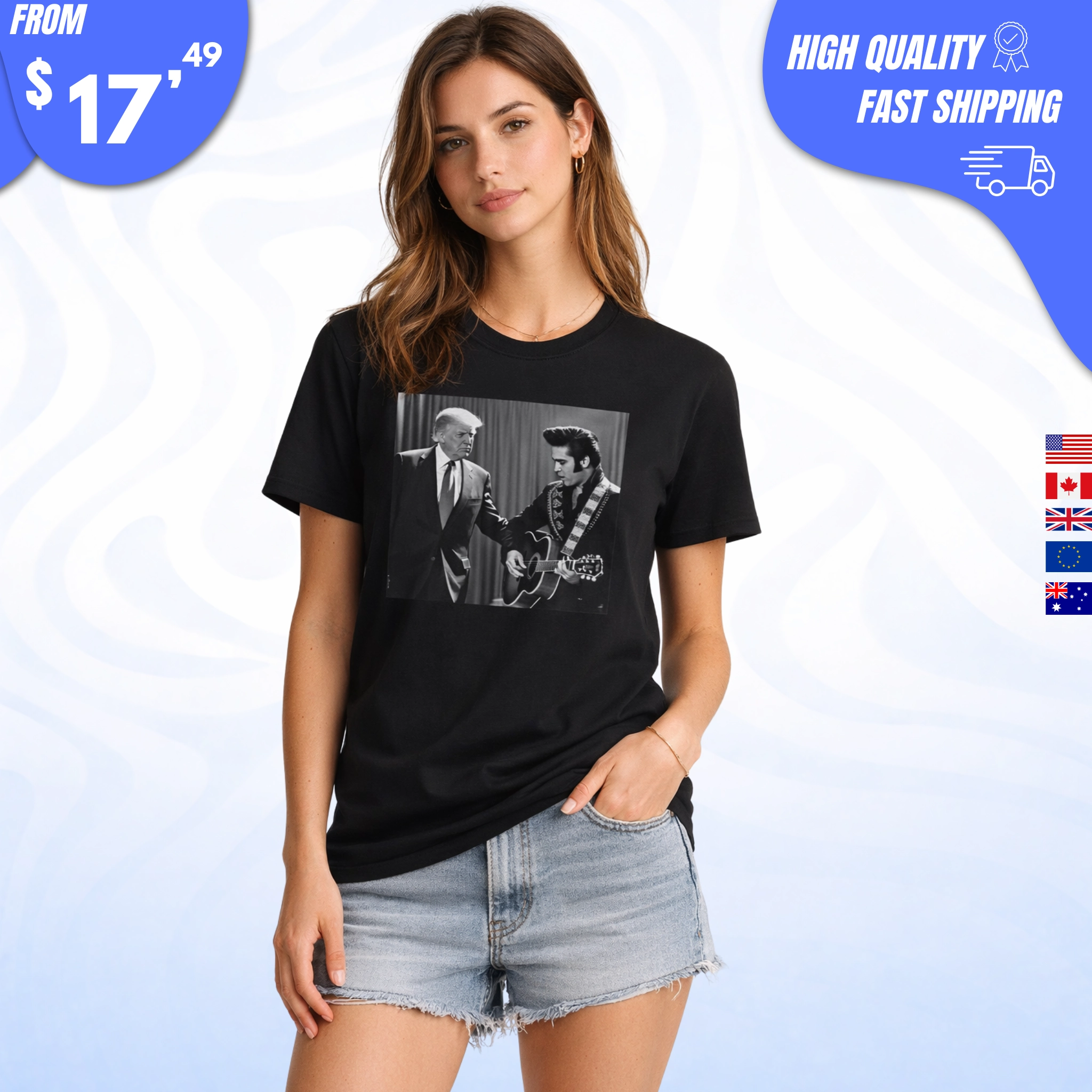 Trump and Elvis Shirt