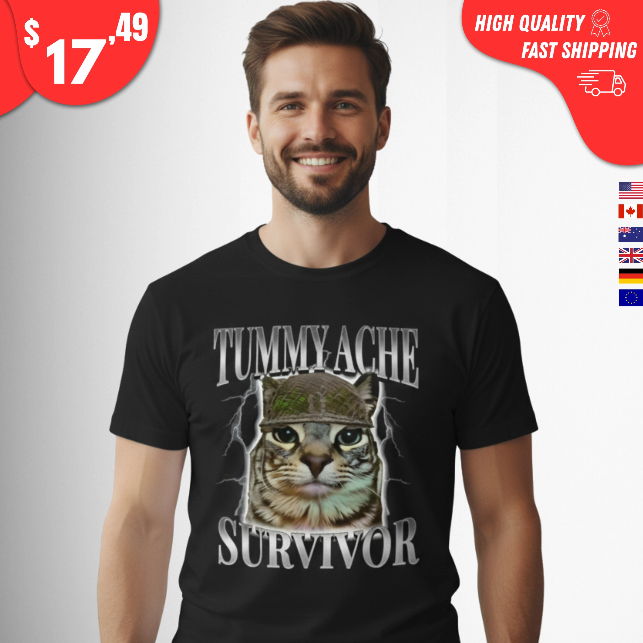 Tummy Ache Survivor Shirt