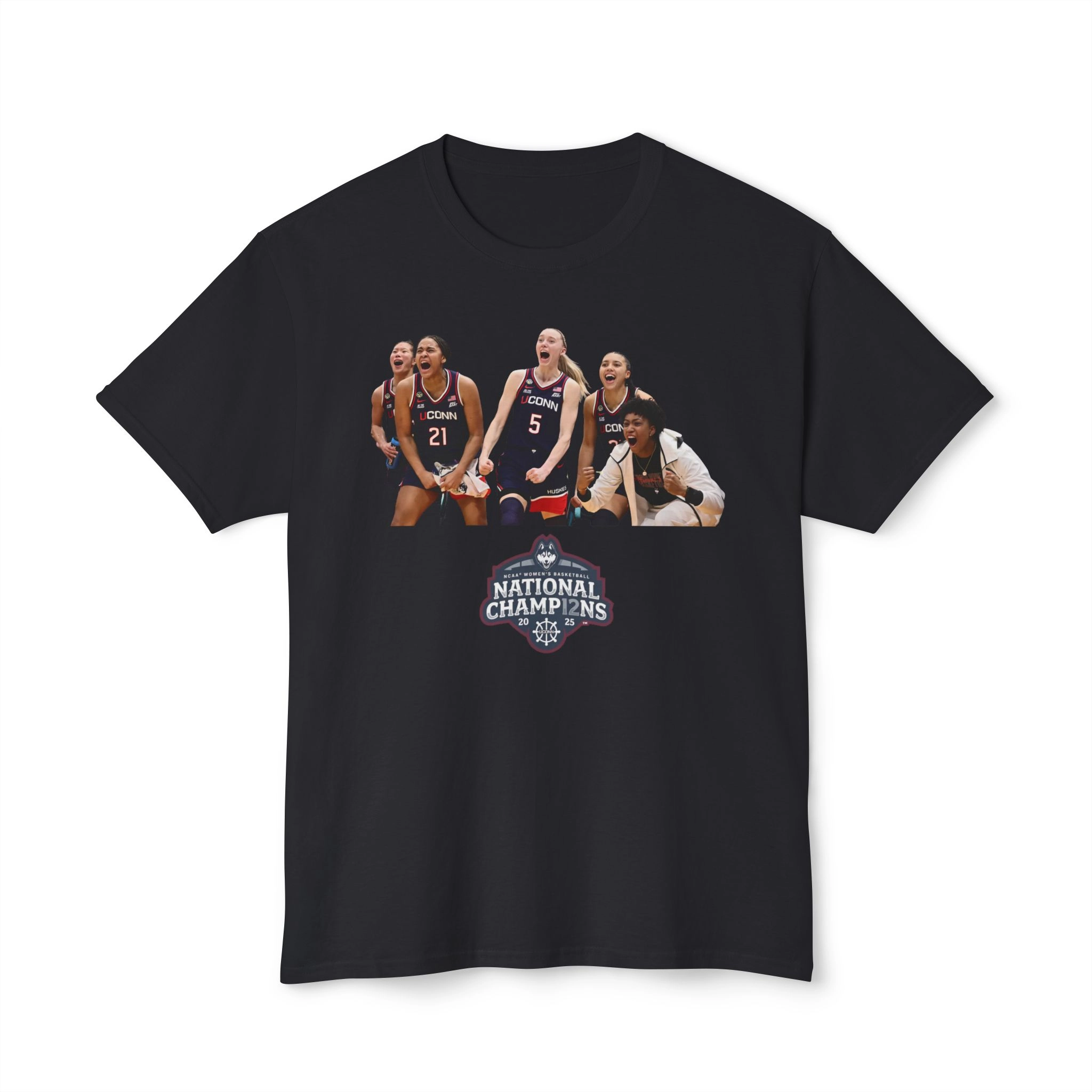 UConn Huskies 2025 NCAA Women’s Basketball National Champions Shirt
