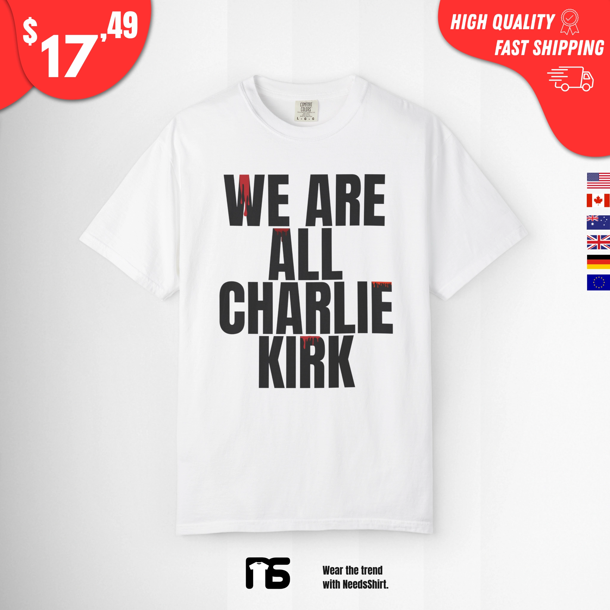 We Are All Charlie Kirk Now Shirt