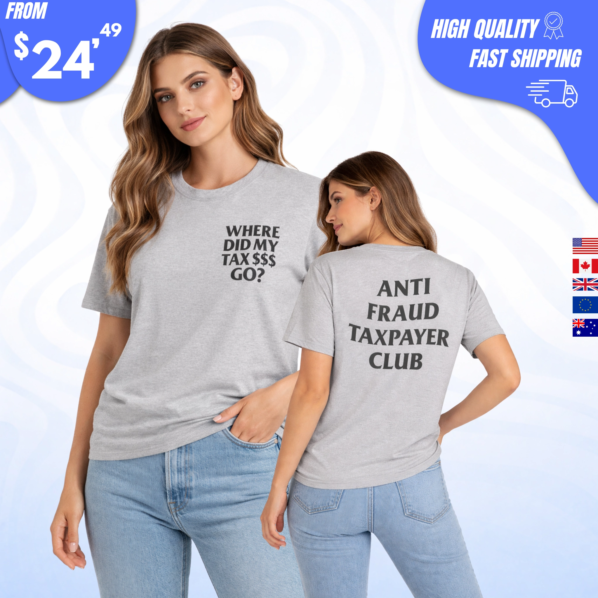 Where Did My Tax Go Anti Fraud Taxpayer Club Shirt