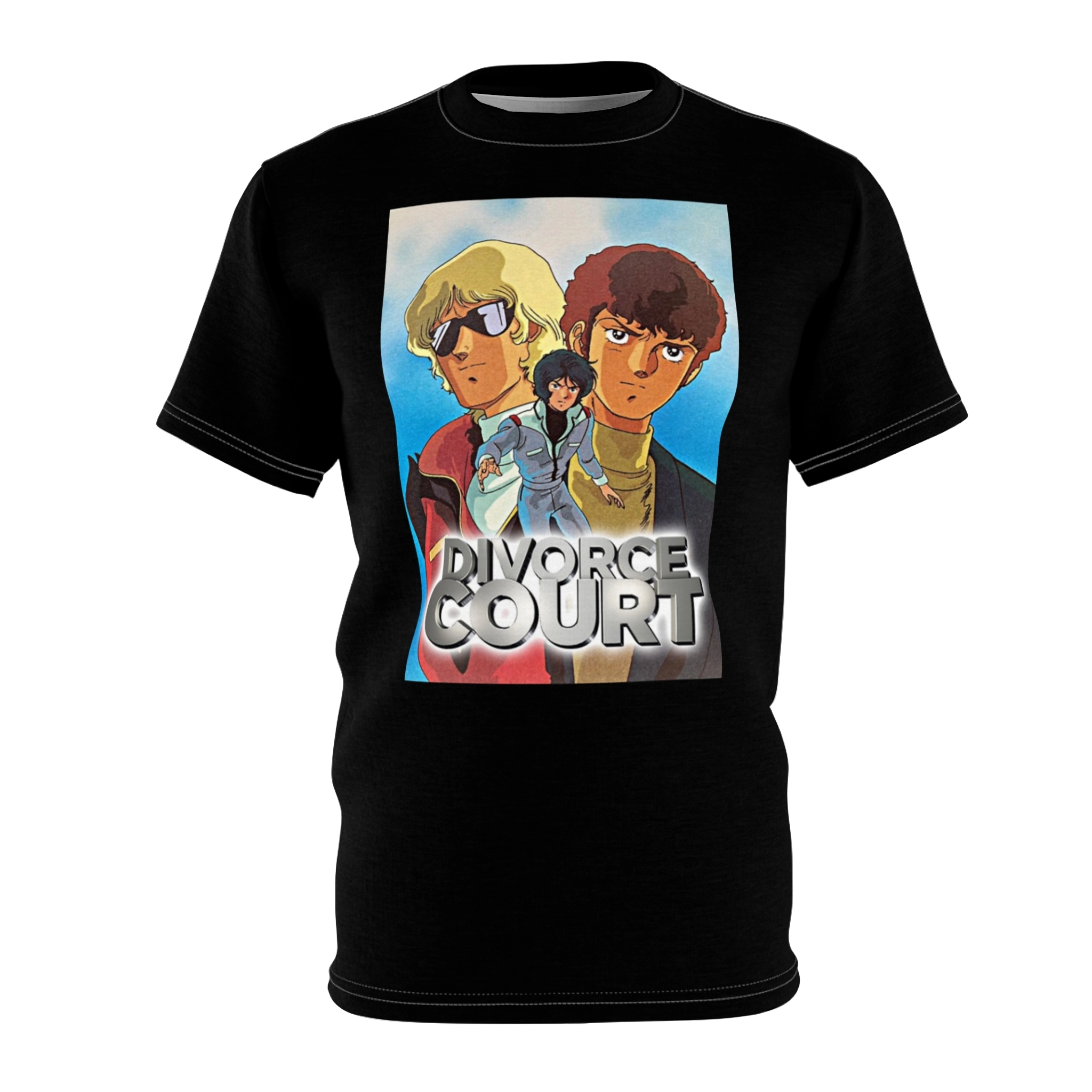 Zeta Gundam Quattro Amuro Kamille Divorce Shirt